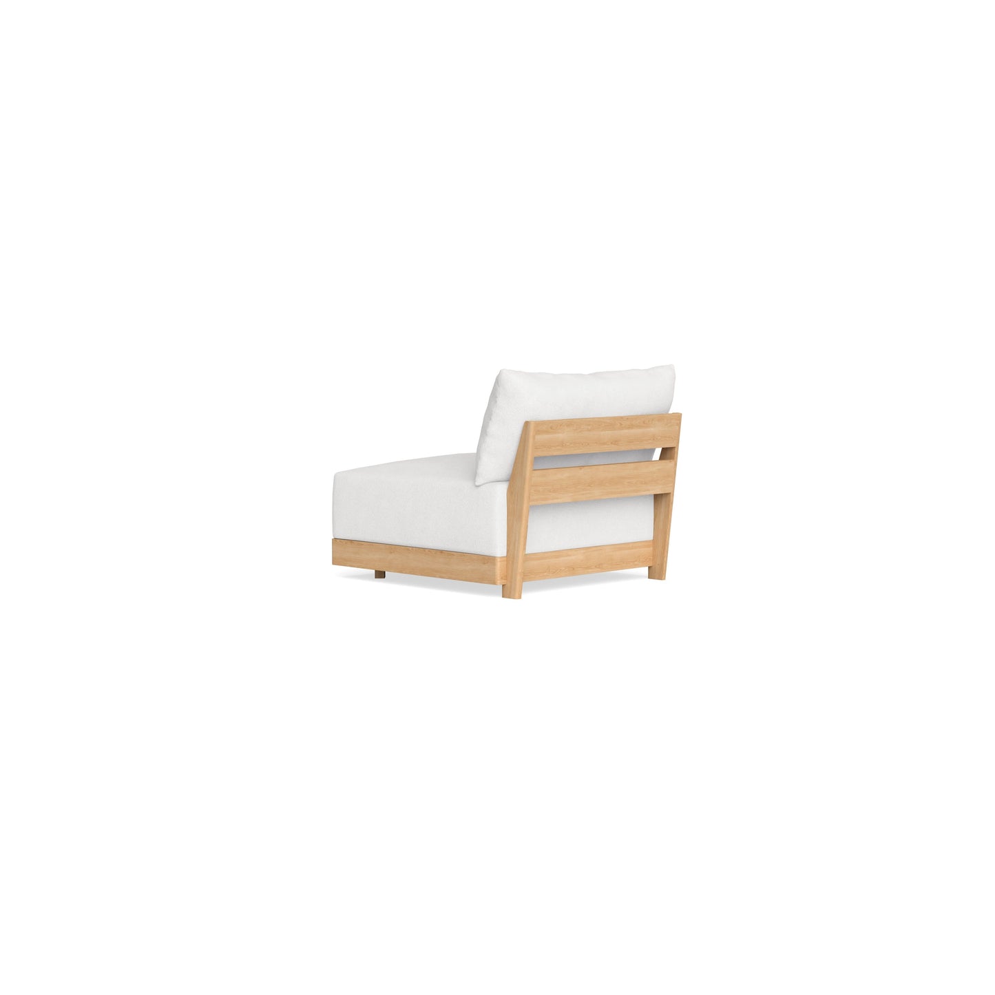 Slipcover Only - Modular Bondi Armless Chair in Snow