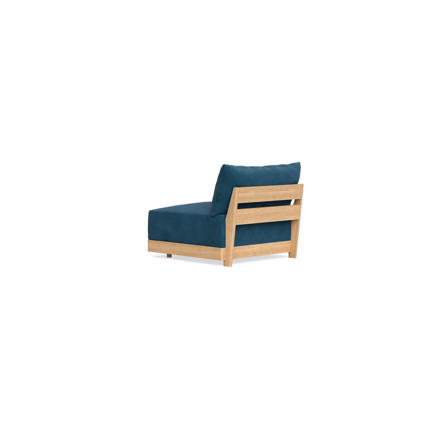 Slipcover Only - Modular Bondi Armless Chair in Commodore Blue