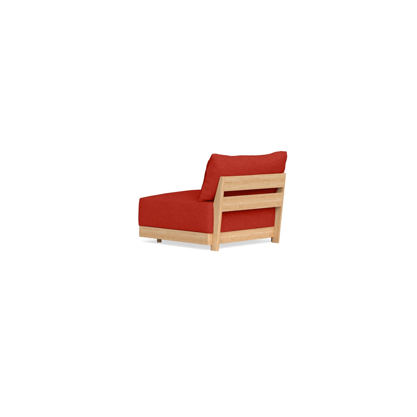 Slipcover Only - Modular Bondi End Chair in Cayenne