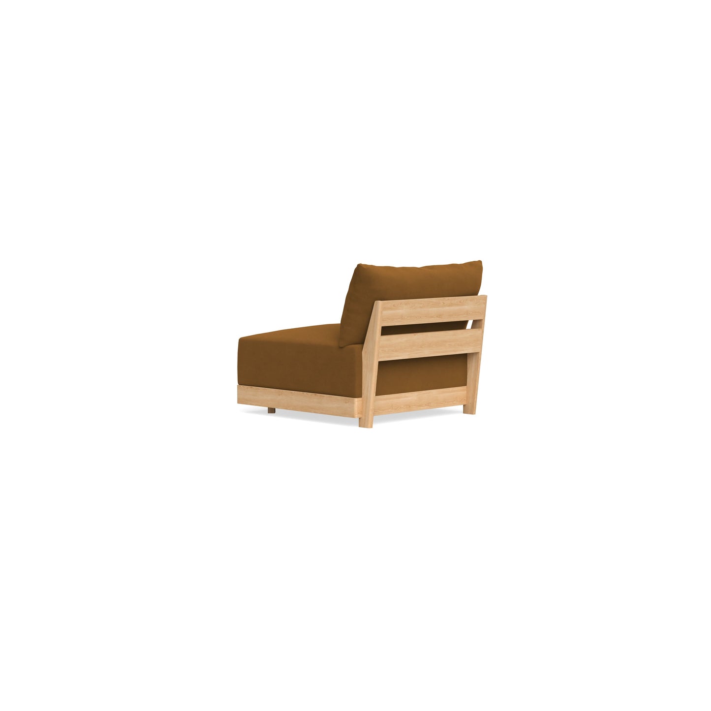 Slipcover Only - Modular Bondi Armless Chair in Cognac