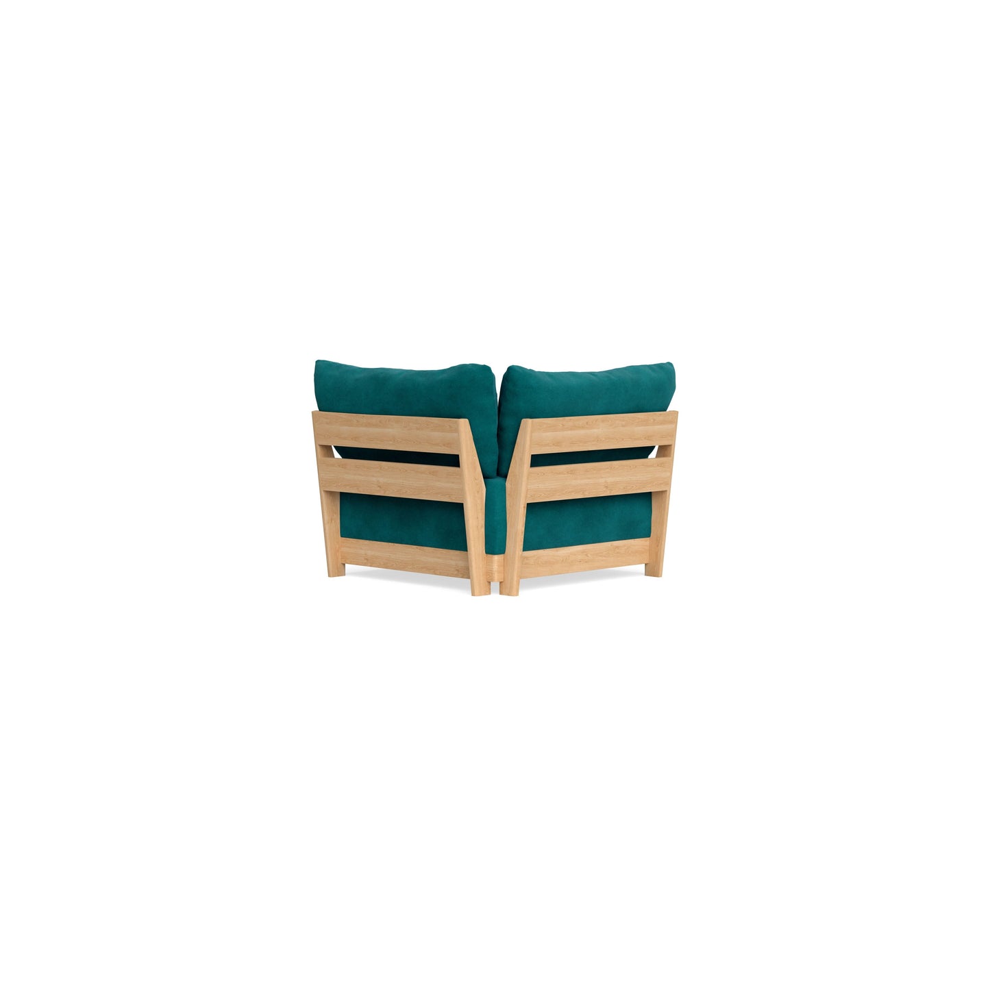 Slipcover Only - Modular Bondi Corner Chair in Peacock