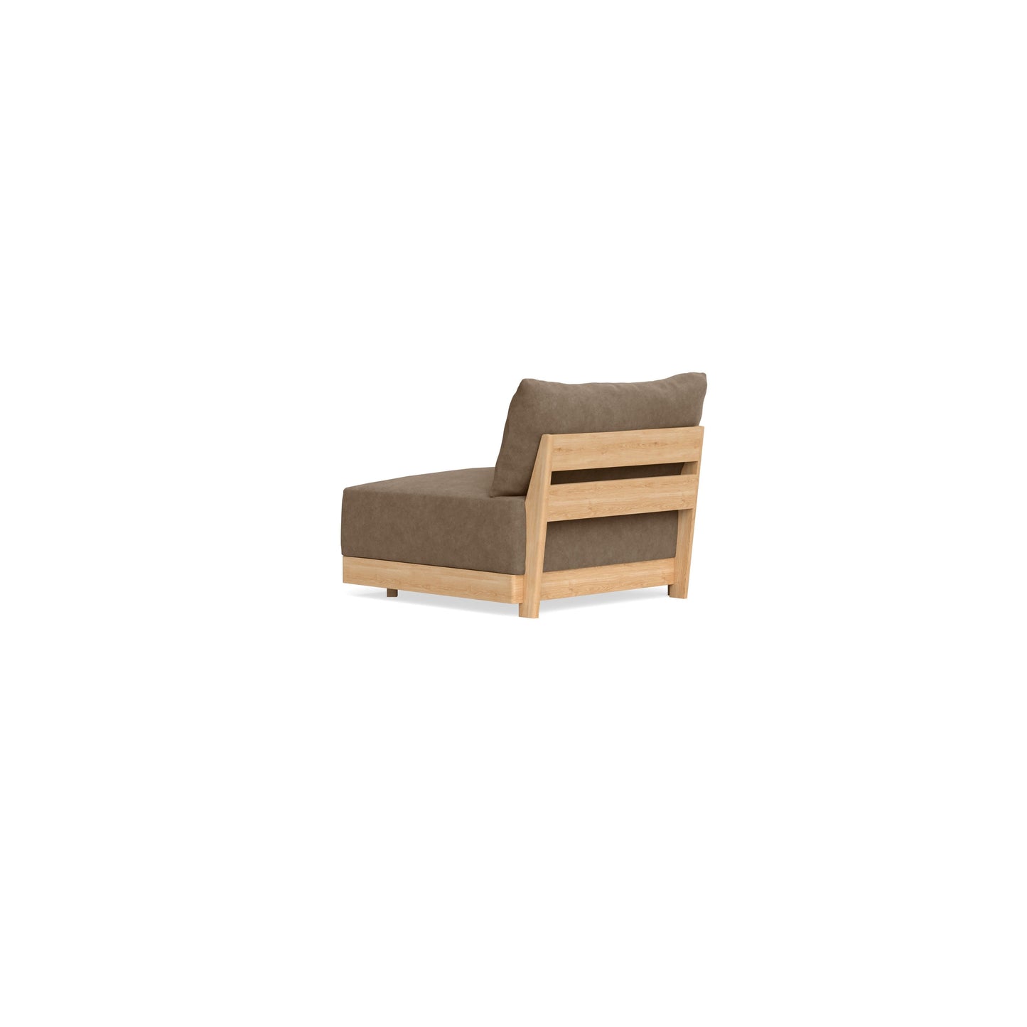 Slipcover Only - Modular Bondi End Chair in Coffee