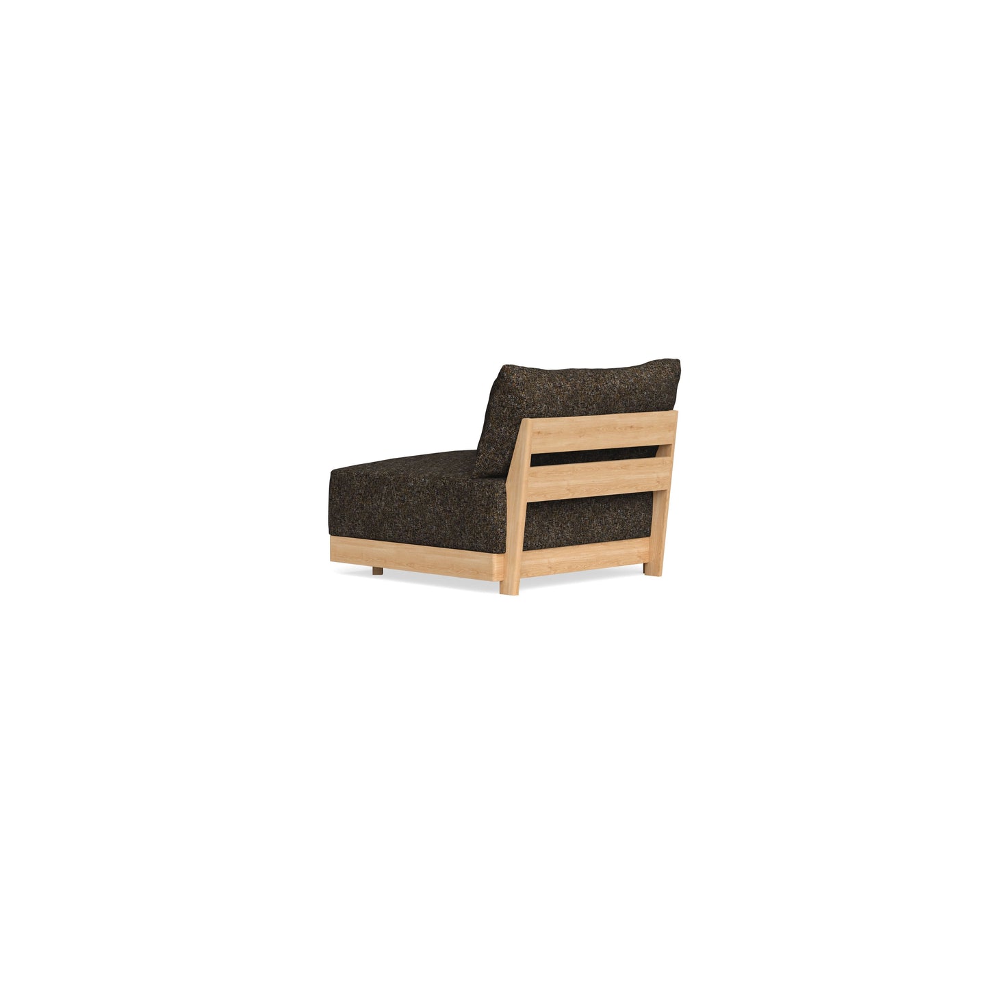 Modular Bondi Latte End Chair in Phantom | Classic Blend