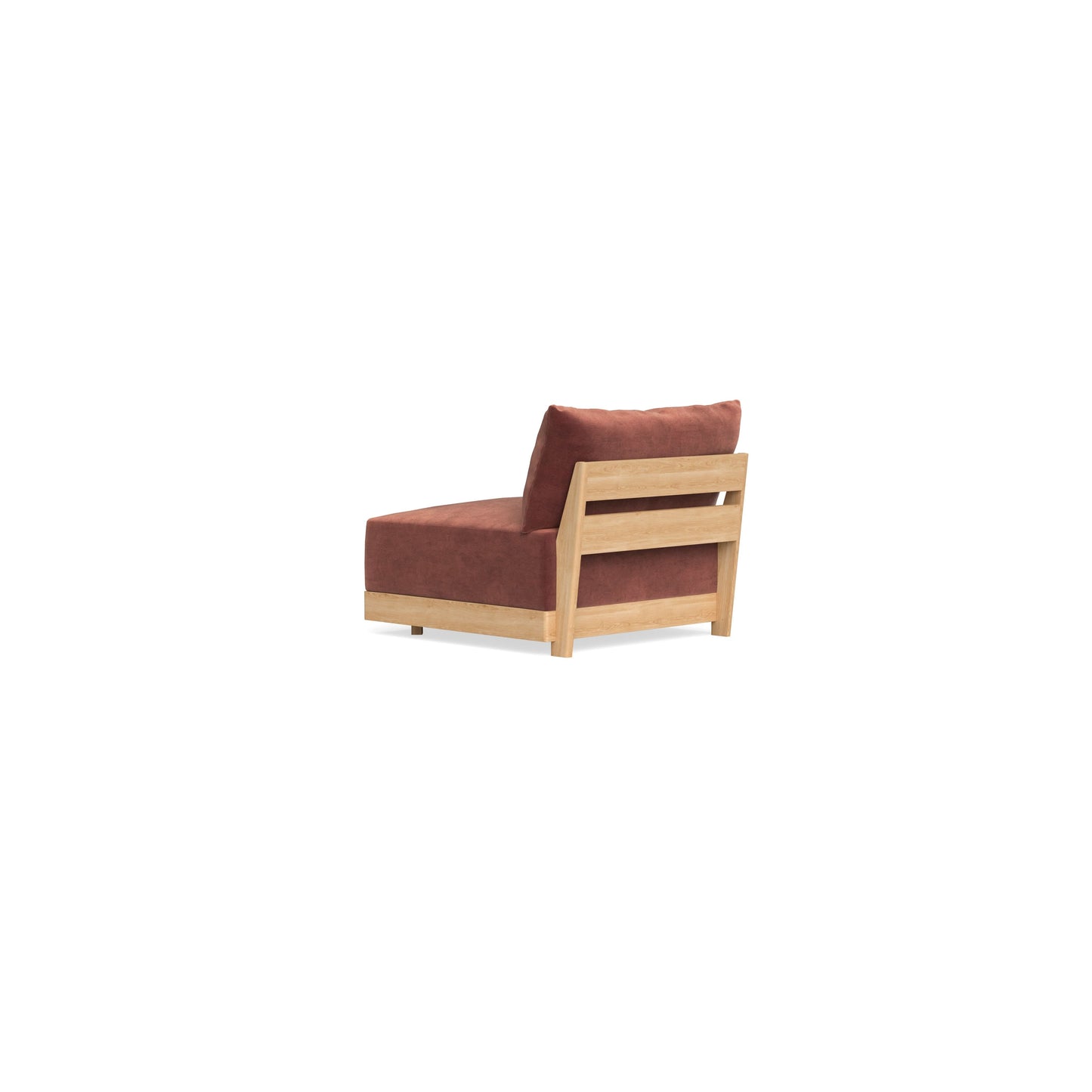Slipcover Only - Modular Bondi Armless Chair in Spice
