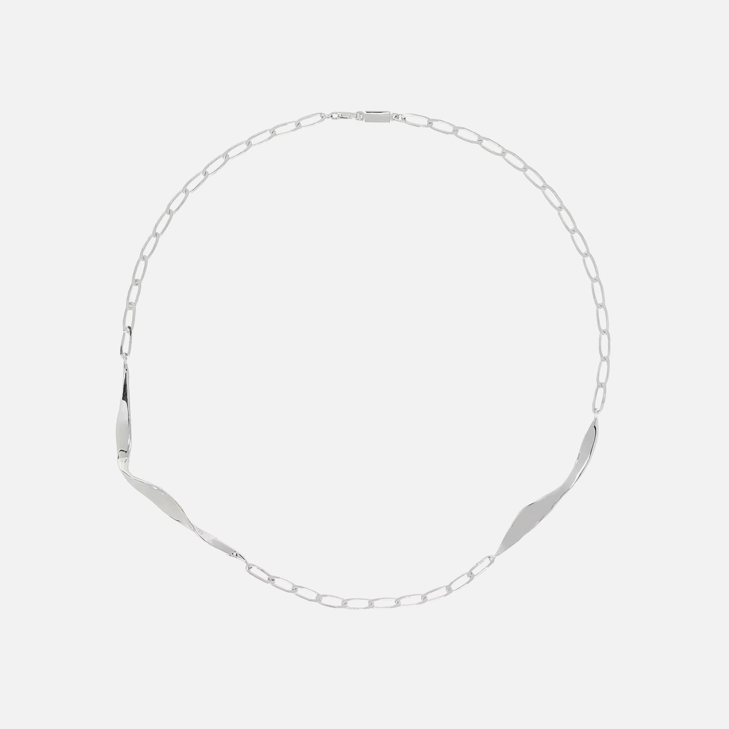 Faris Blade Necklace - Silver
