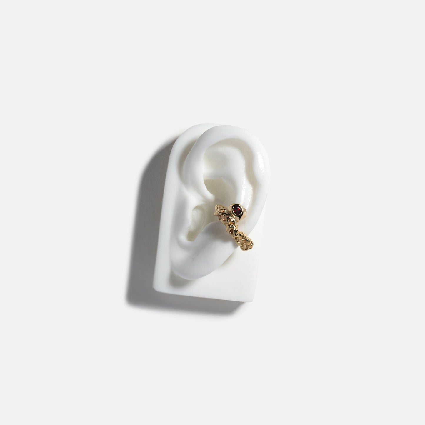Faris Roca Gem Ear Cuff - Gold