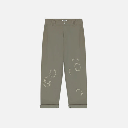 Adish Nafnuf Cotton Chino Pants - Grey