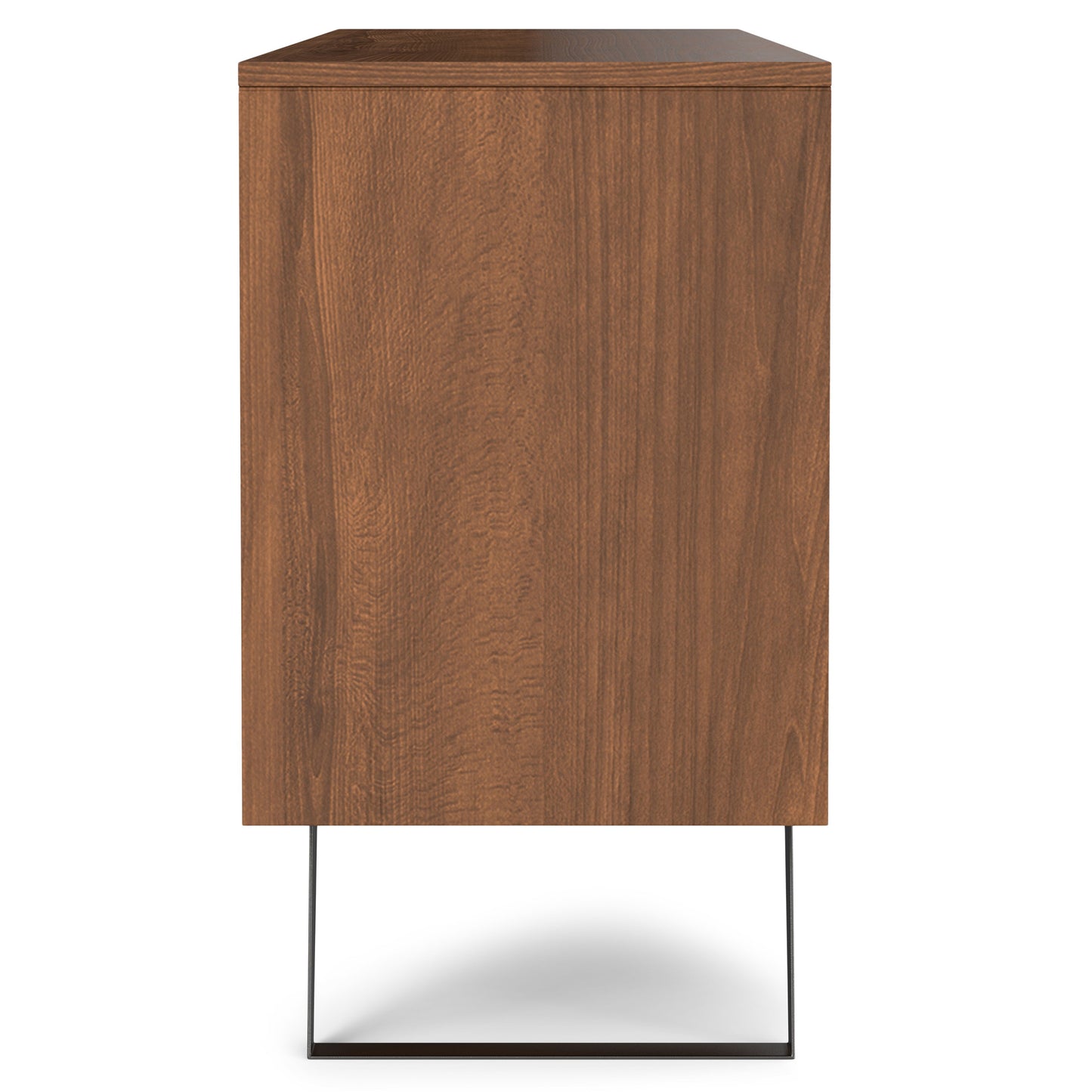 Peak 2-Door Buffet Cabinet with 3 Drawers and Metal Angled Legs