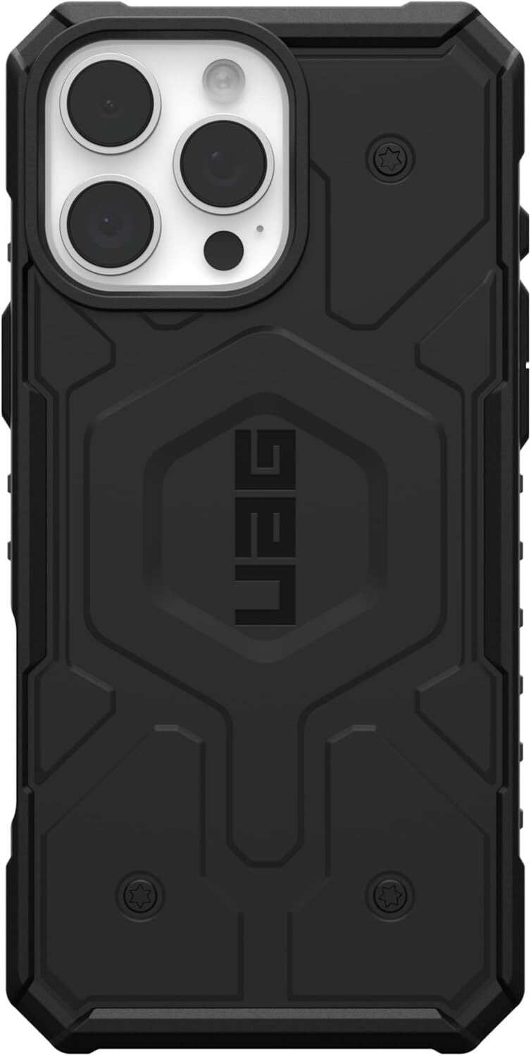 UAG Pathfinder Magsafe Compatible Phone Case for iPhone 16 Pro Max (Black)