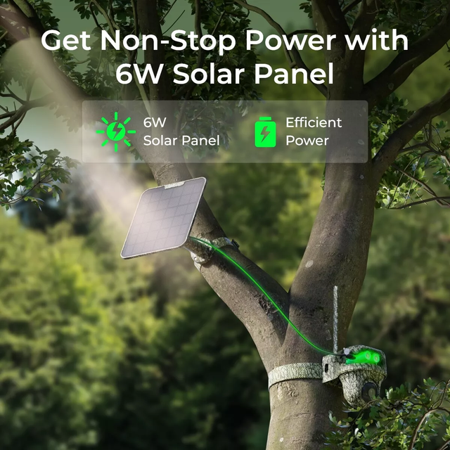 Reolink Go Ranger PT 4K Wildlife Camera, 360° View, Solar/Battery Powered