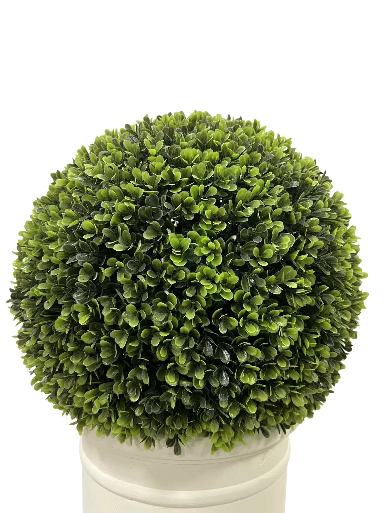 24" Ball Topiary Faux Plant in Pot