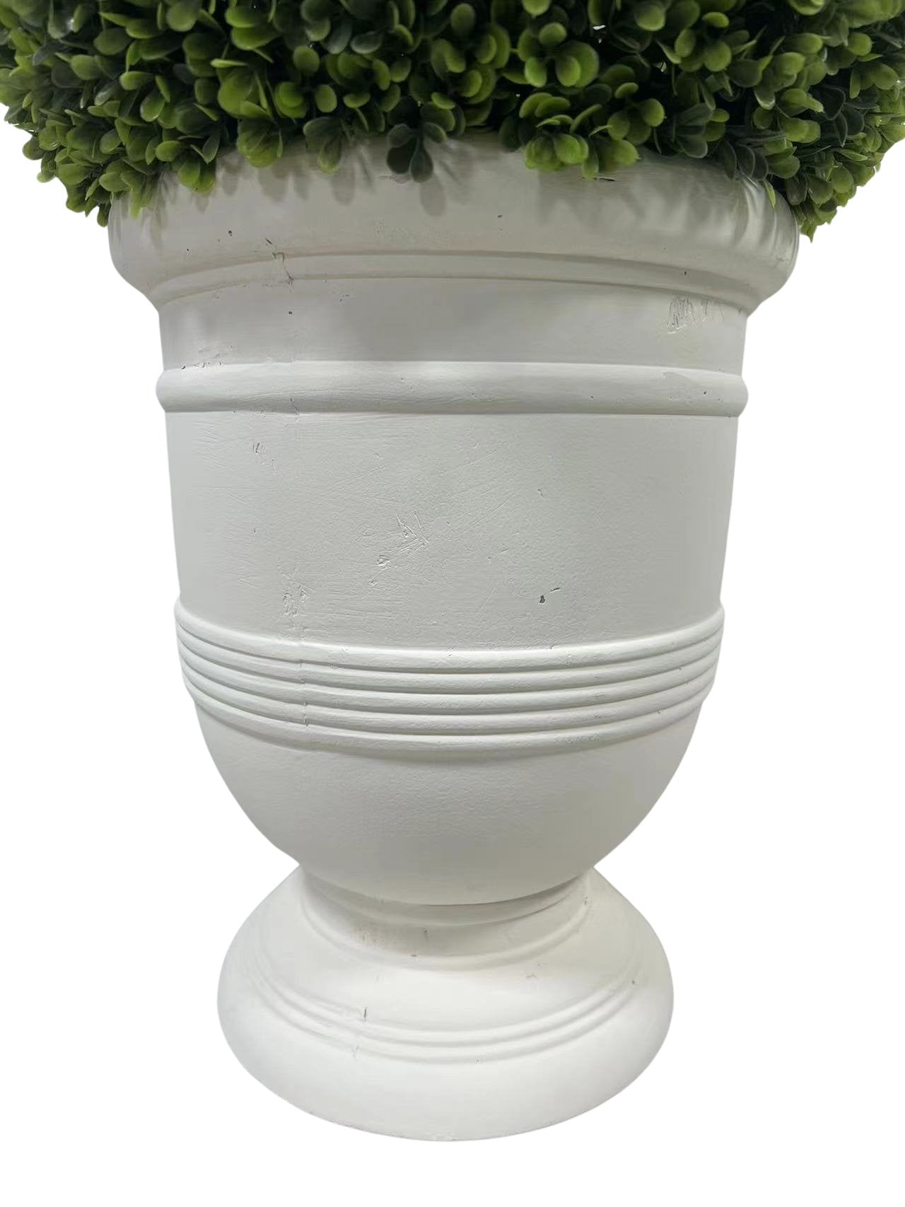 24" Ball Topiary Faux Plant in Pot
