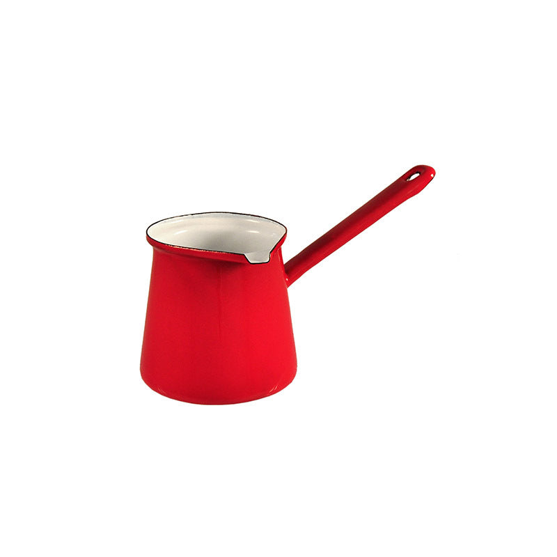 Urban Style 250ml Enamelware Turkish 5 Coffee Pot (Red)