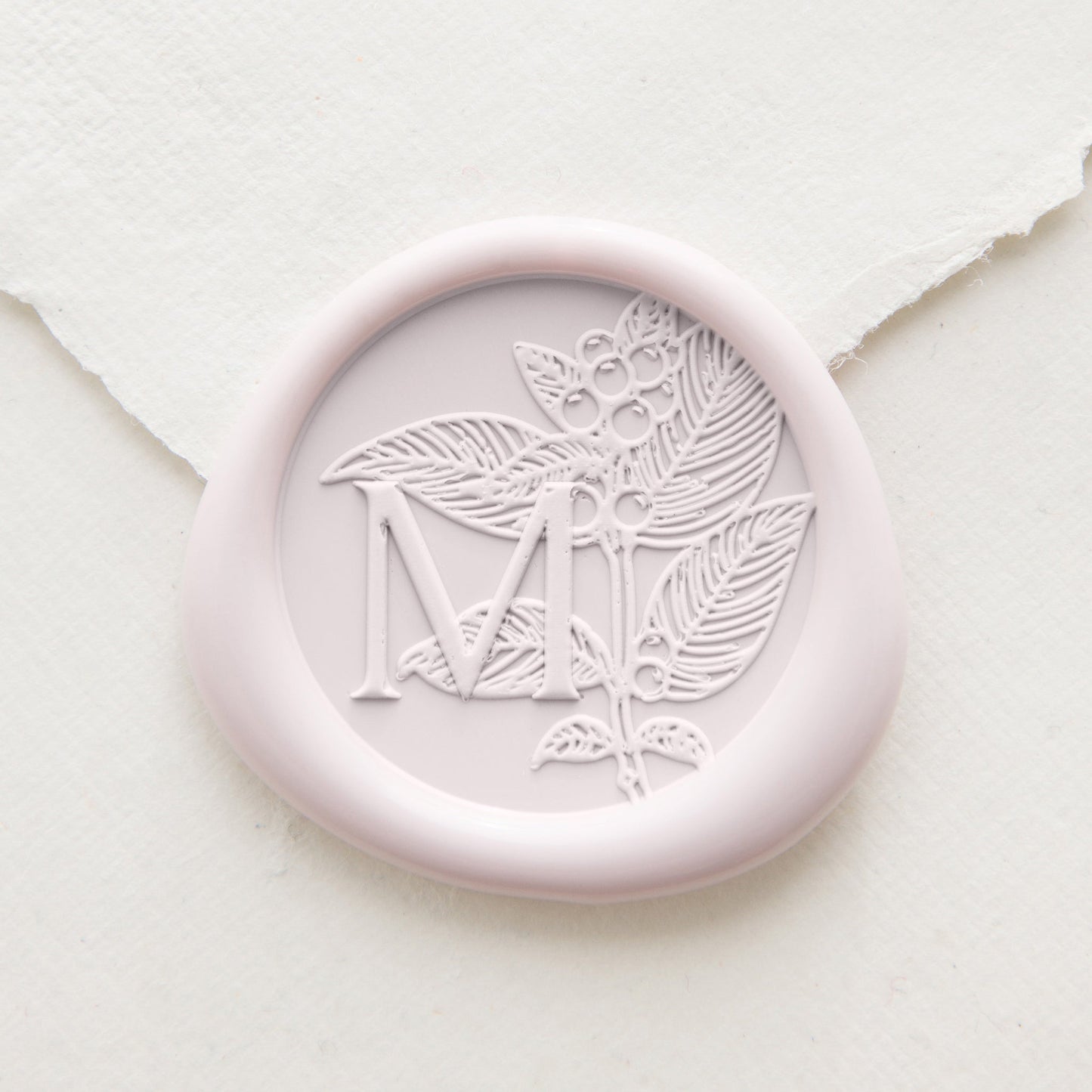 Holly Berry Monogram Wax Seal