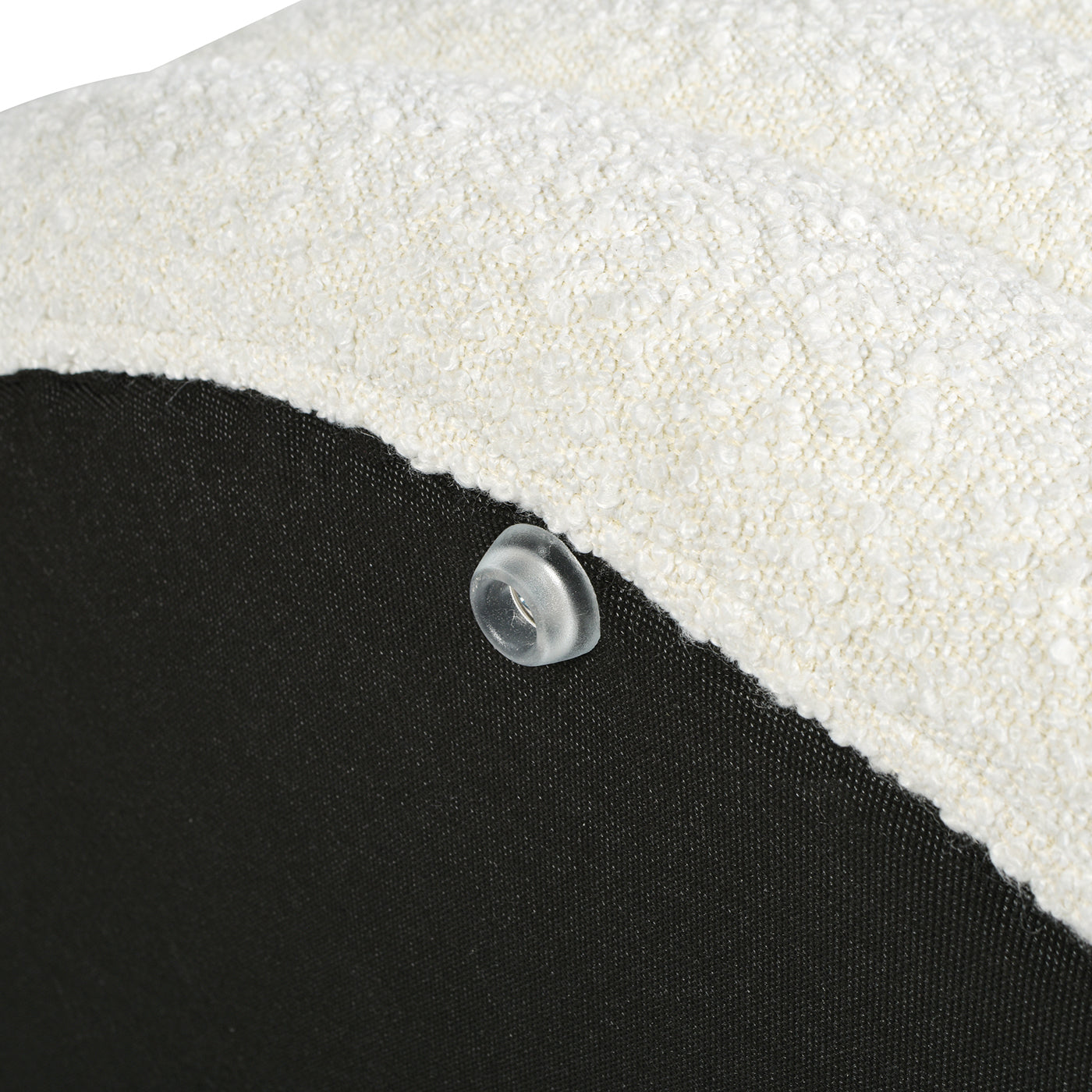 Capstone Round Upholstered Storage Cocktail Ottoman
