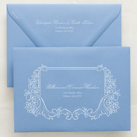 Garden Gate Addressed Envelopes
