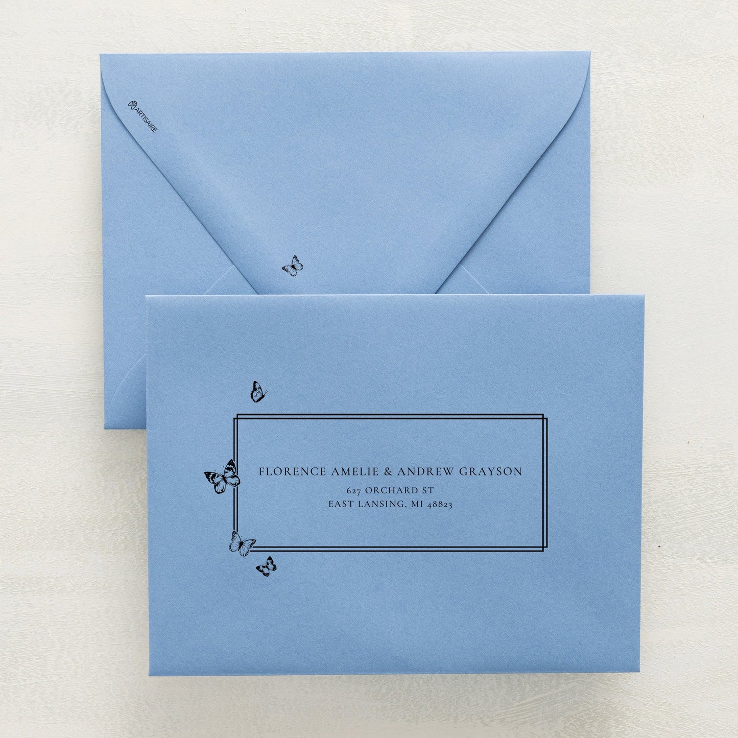 Hearts A Flutter Addressed Envelopes