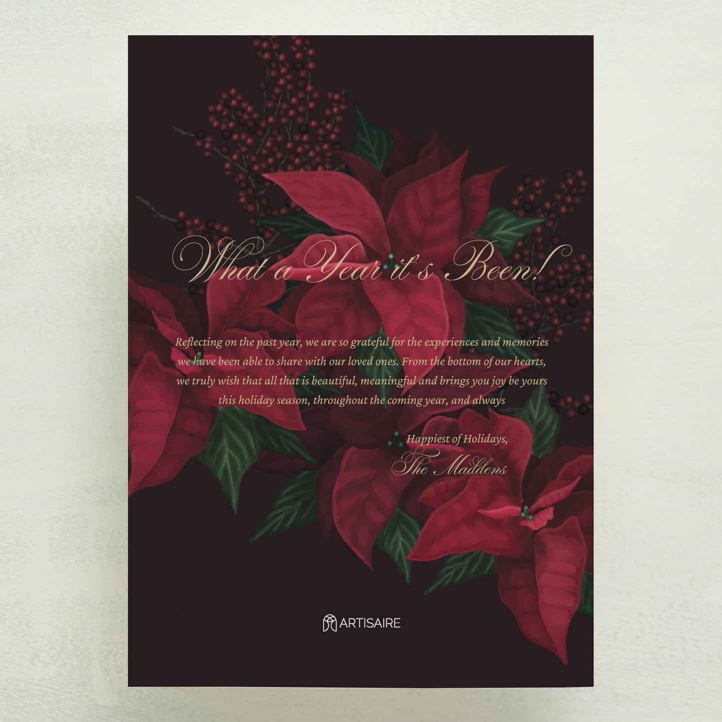Midwinter Holiday Postcard