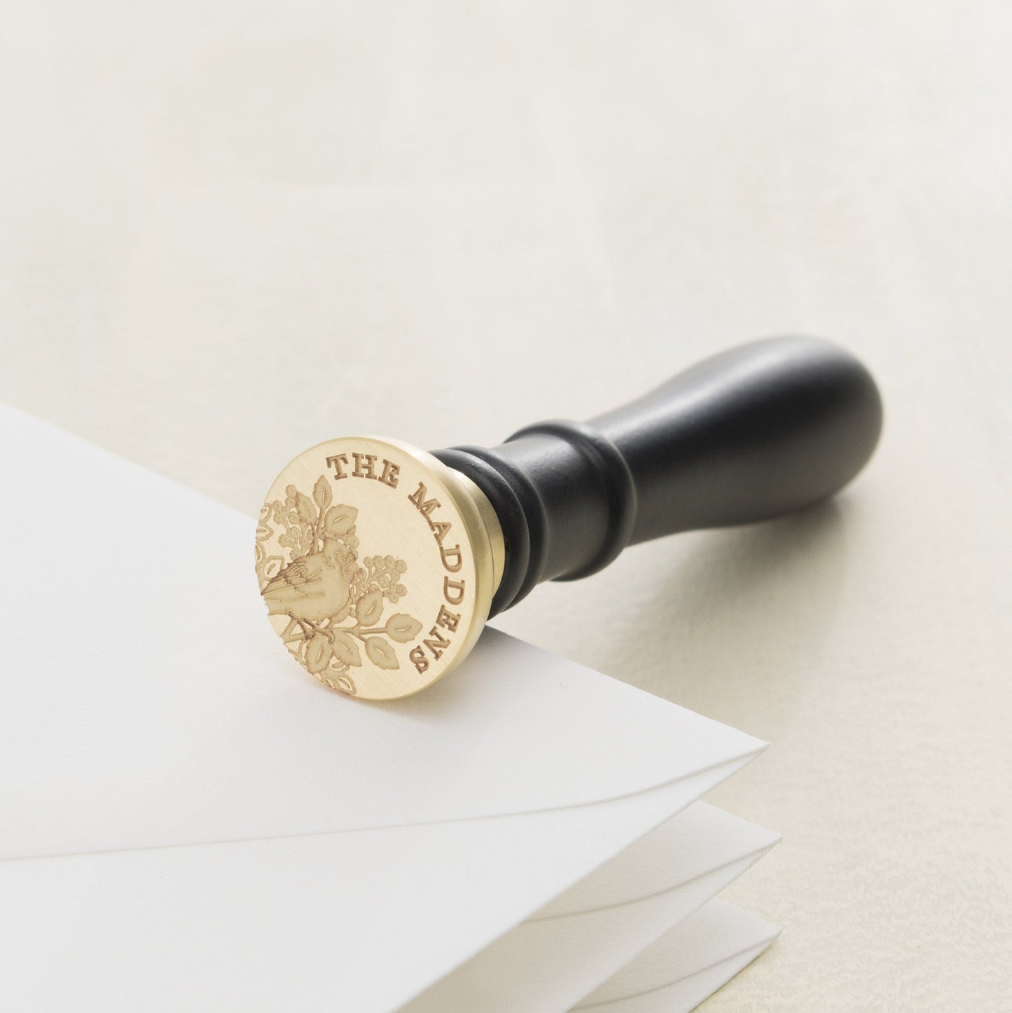 Cardinal Cheer Personalized Wax Stamp