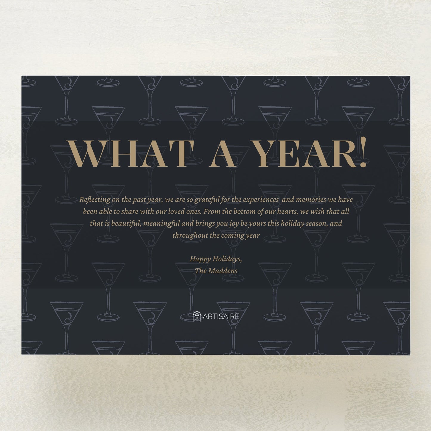 Merriment Holiday Postcard