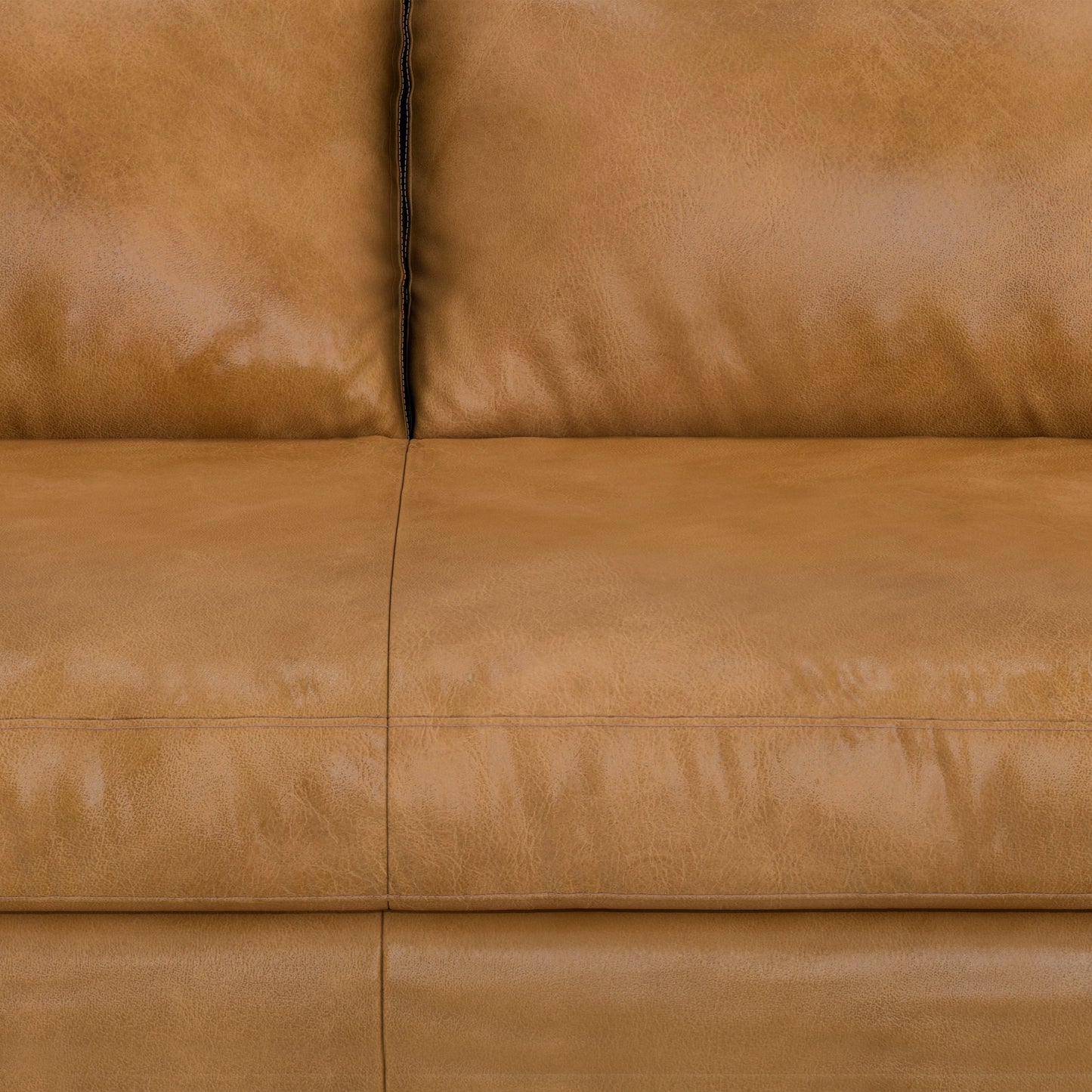Luminae 72" Upholstered Sofa with 2 Bolster Pillows and Loose Back Cushions
