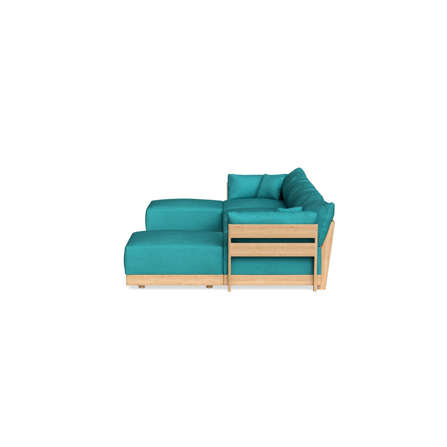 Slipcover Only - Modular Bondi 4-Seater U-Sectional in Pool