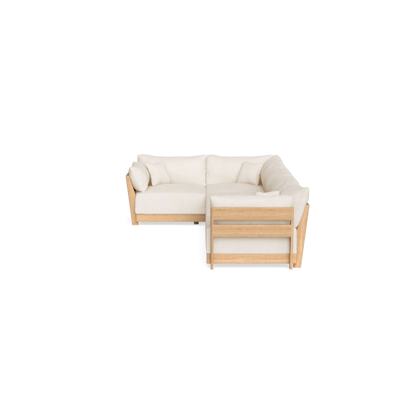 Slipcover Only - Modular Bondi 5-Seater L-Sectional in Powder