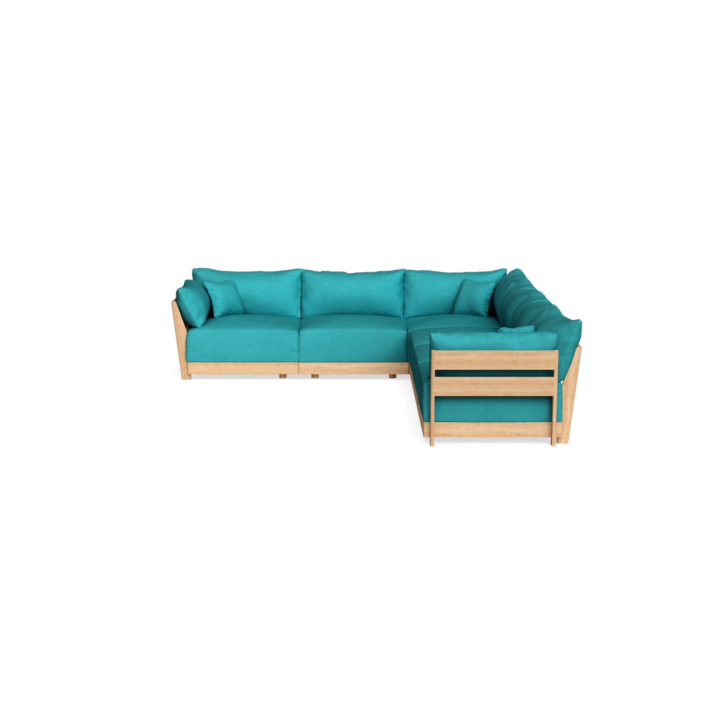 Slipcover Only - Modular Bondi 6-Seater Corner Sectional in Pool