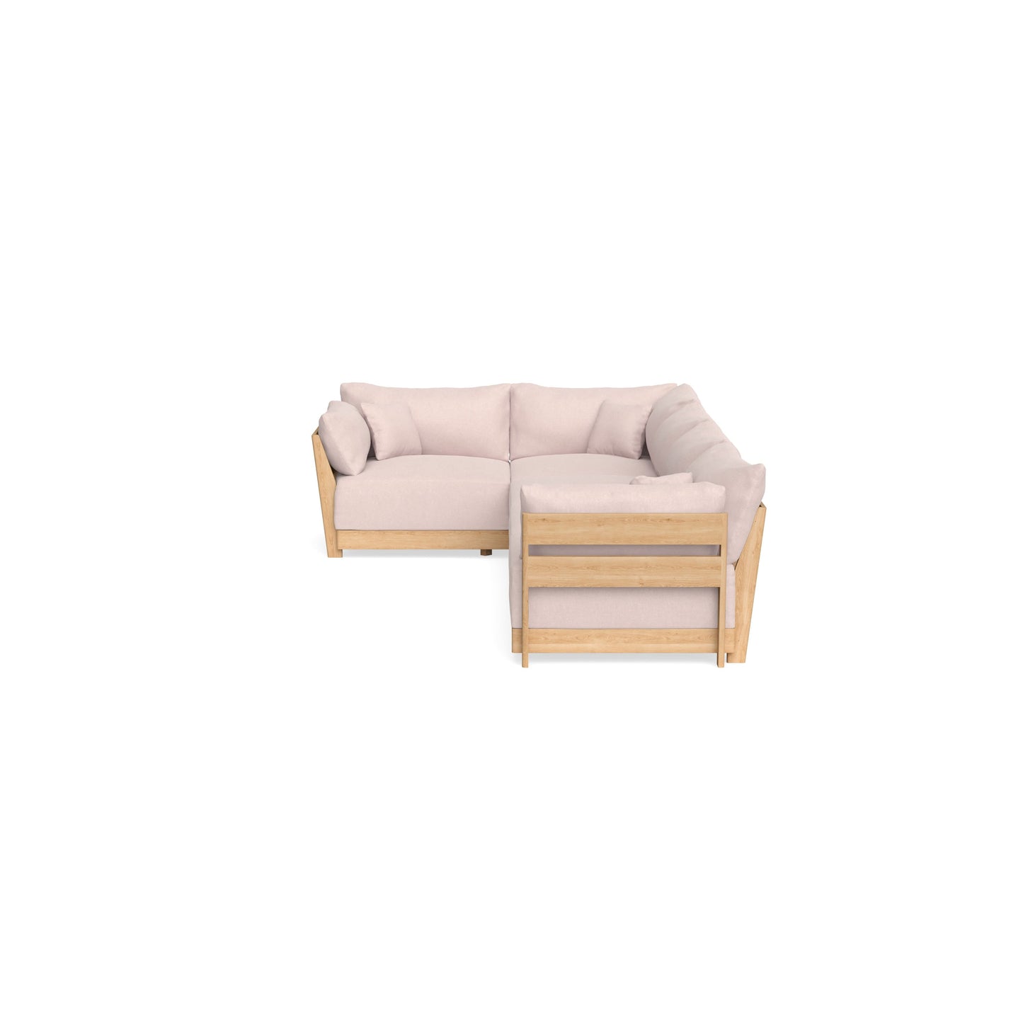 Slipcover Only - Modular Bondi 5-Seater L-Sectional in Peony