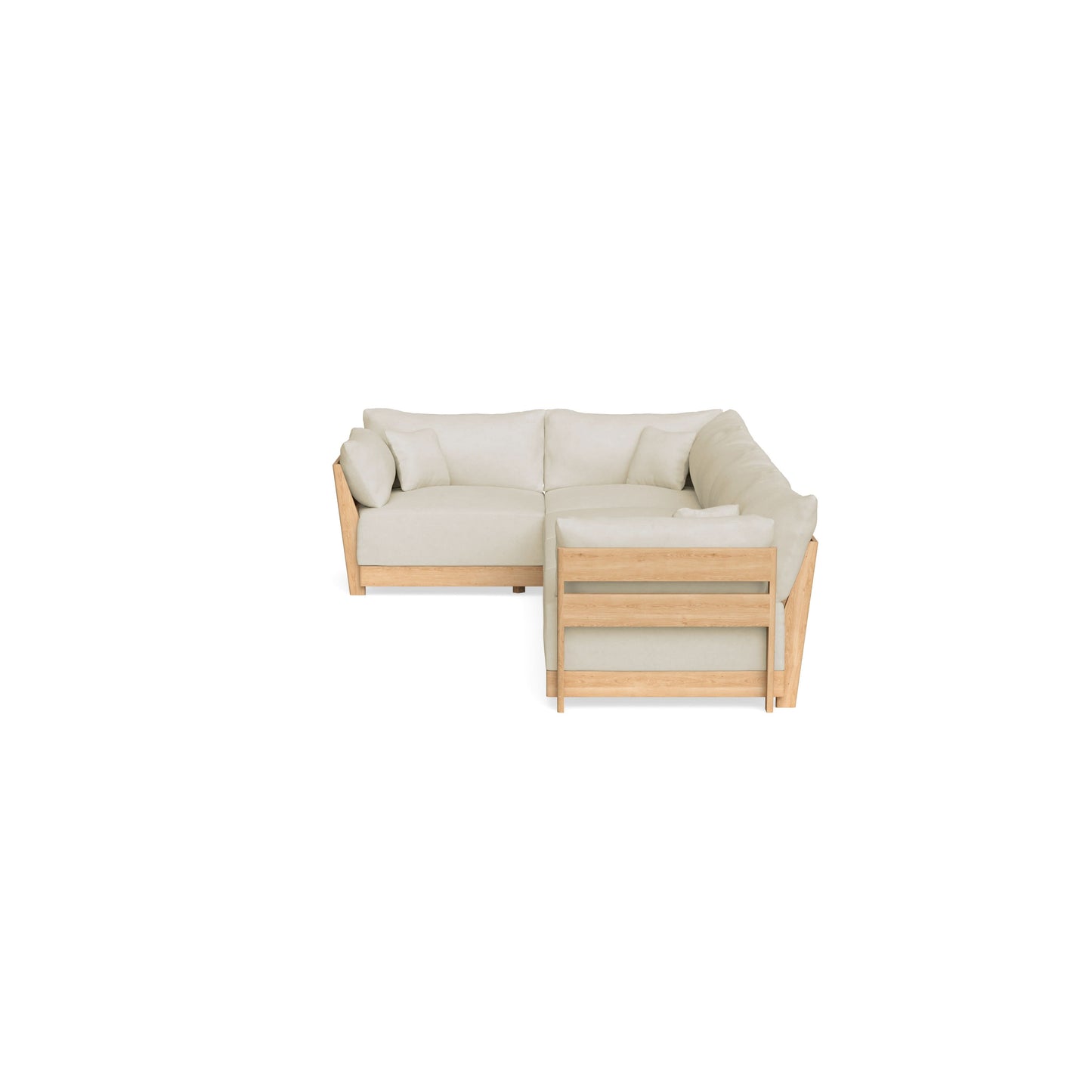 Slipcover Only - Modular Bondi 5-Seater L-Sectional in Mascarpone