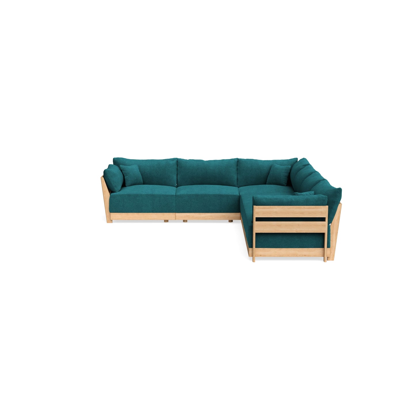 Slipcover Only - Modular Bondi 6-Seater Corner Sectional in Ocean