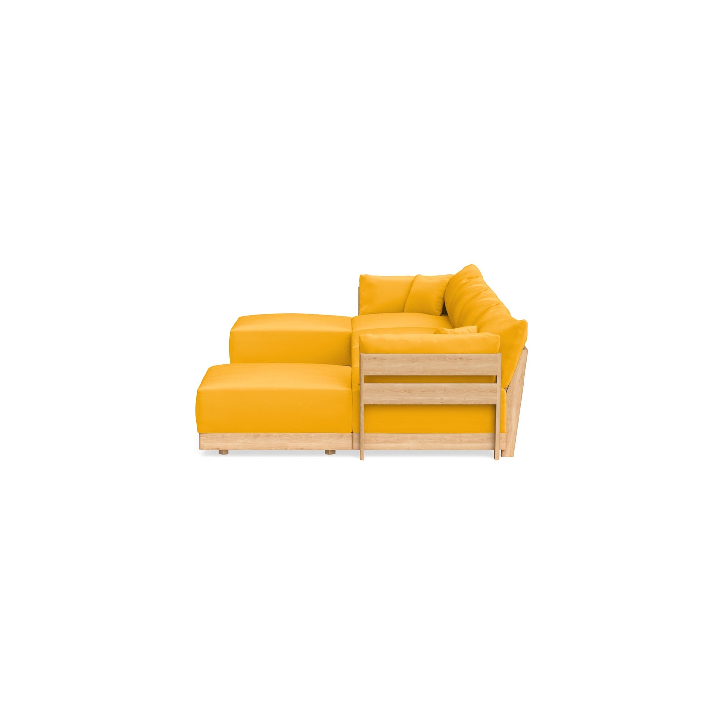 Slipcover Only - Modular Bondi 4-Seater U-Sectional in Marigold