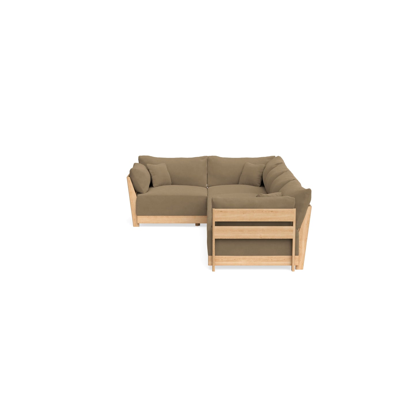 Slipcover Only - Modular Bondi 5-Seater L-Sectional in Macchiato