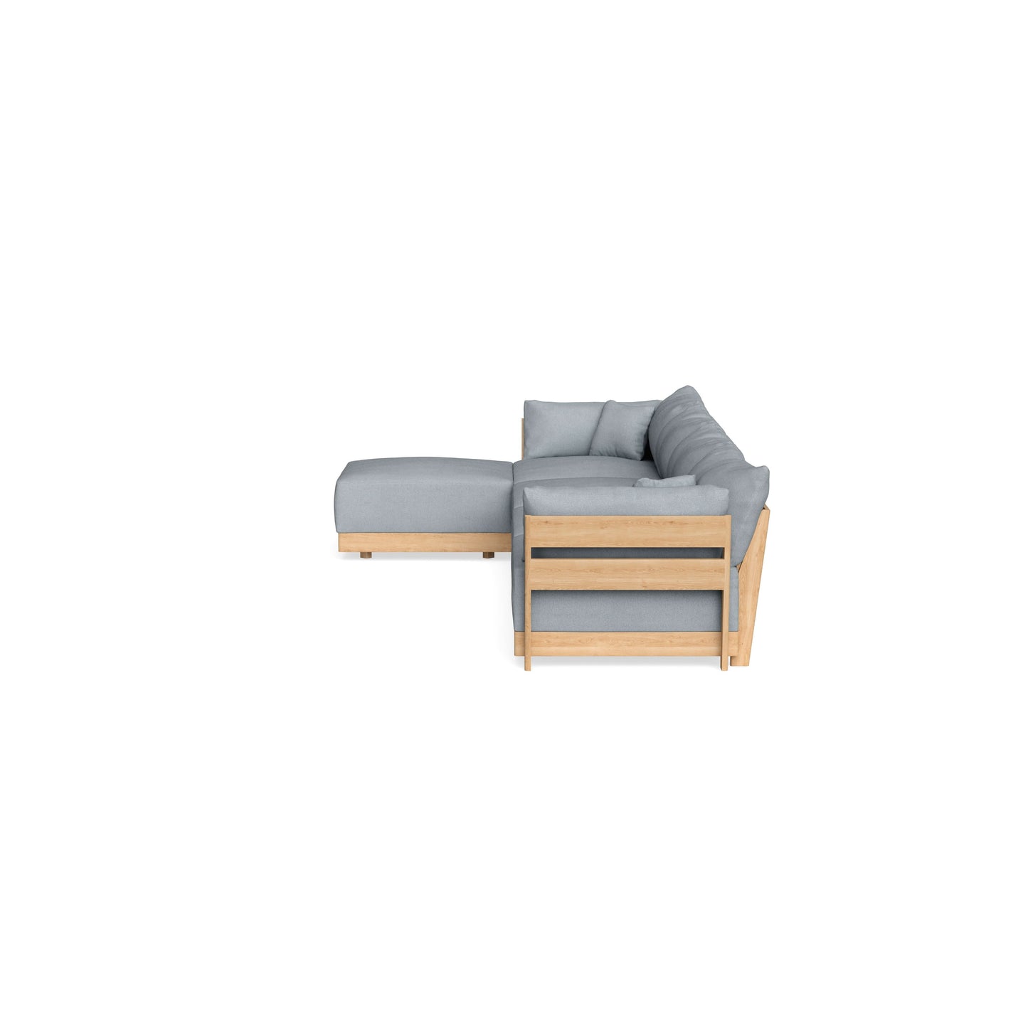 Slipcover Only - Modular Bondi 4-Seater Sectional in Ash