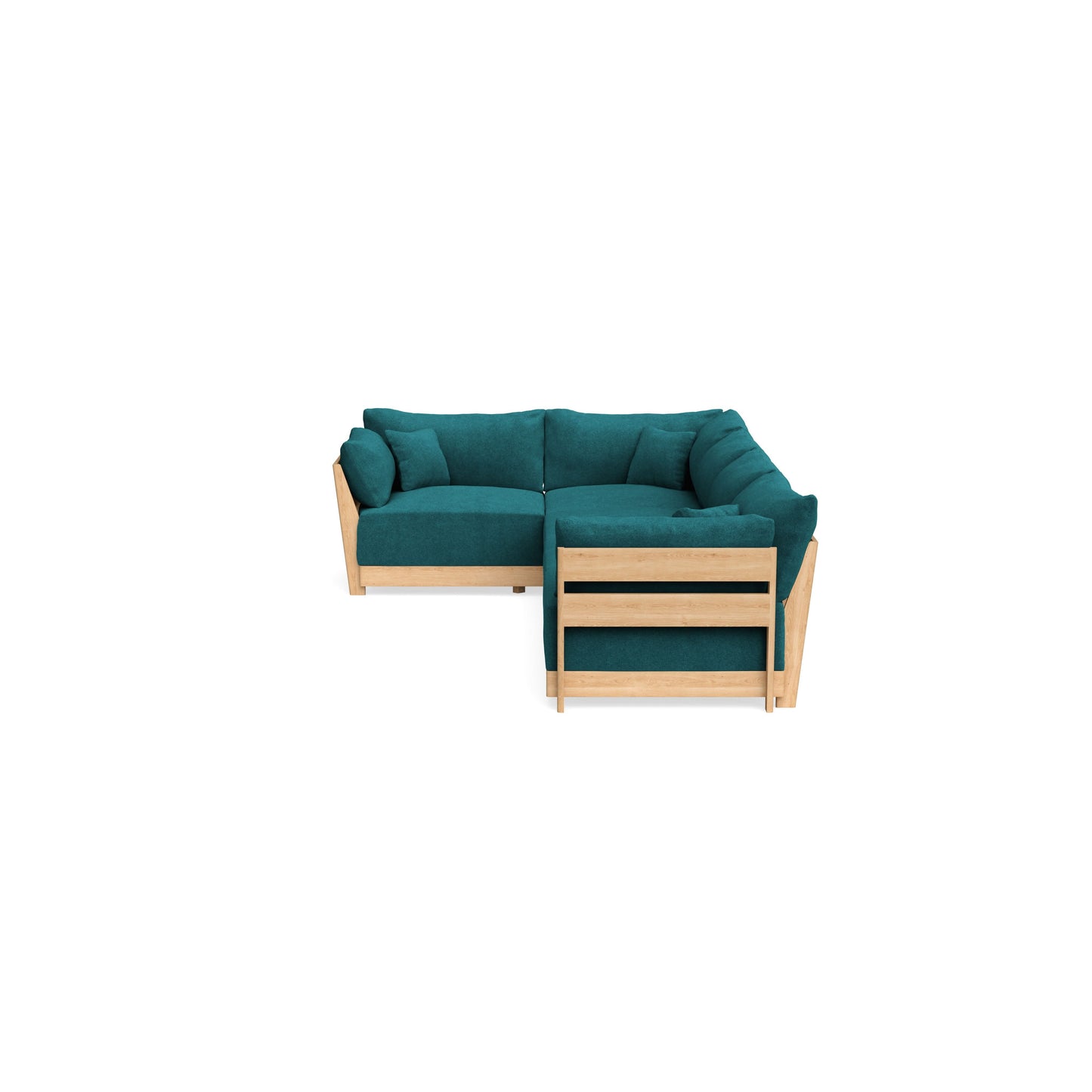 Slipcover Only - Modular Bondi 5-Seater L-Sectional in Ocean