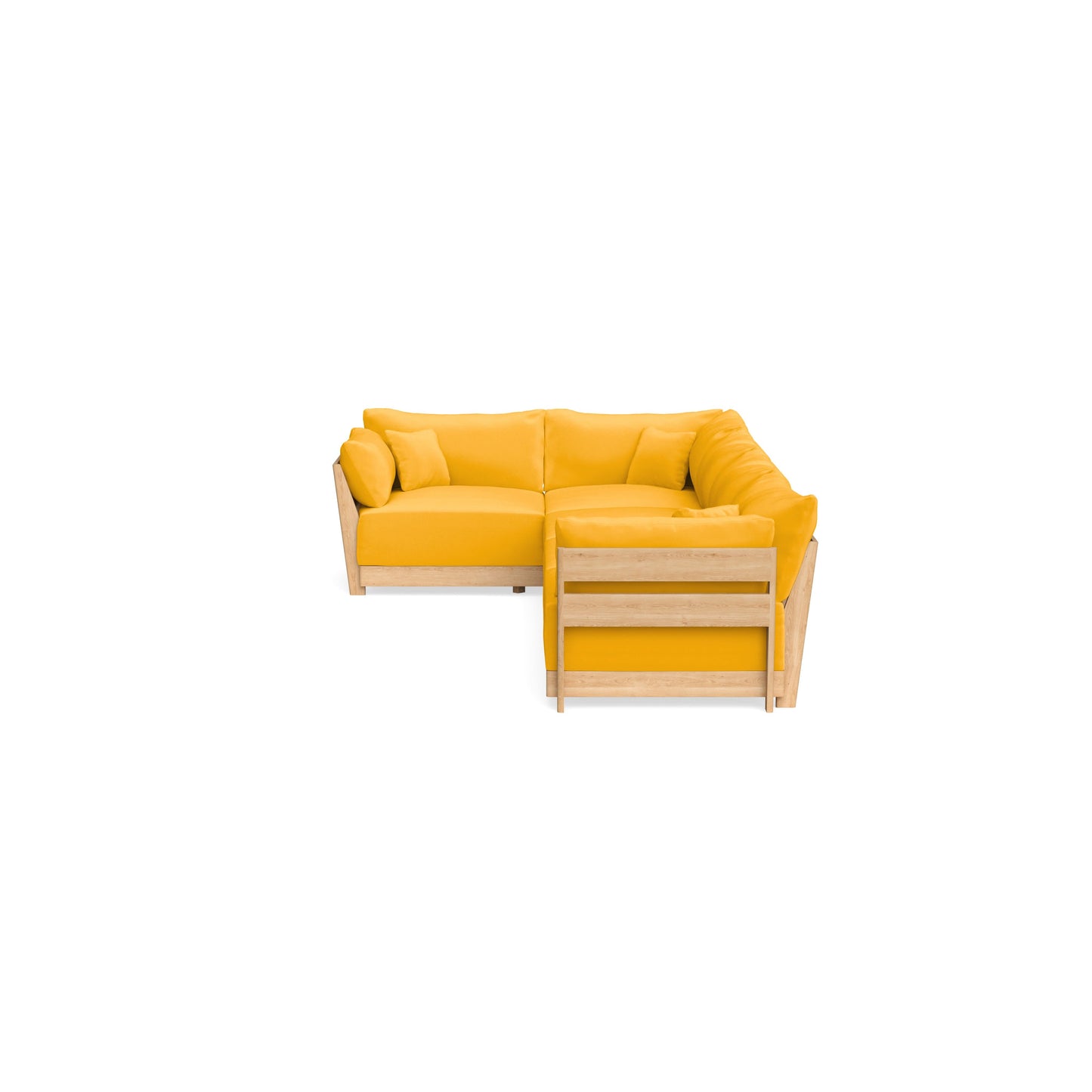 Slipcover Only - Modular Bondi 5-Seater L-Sectional in Marigold