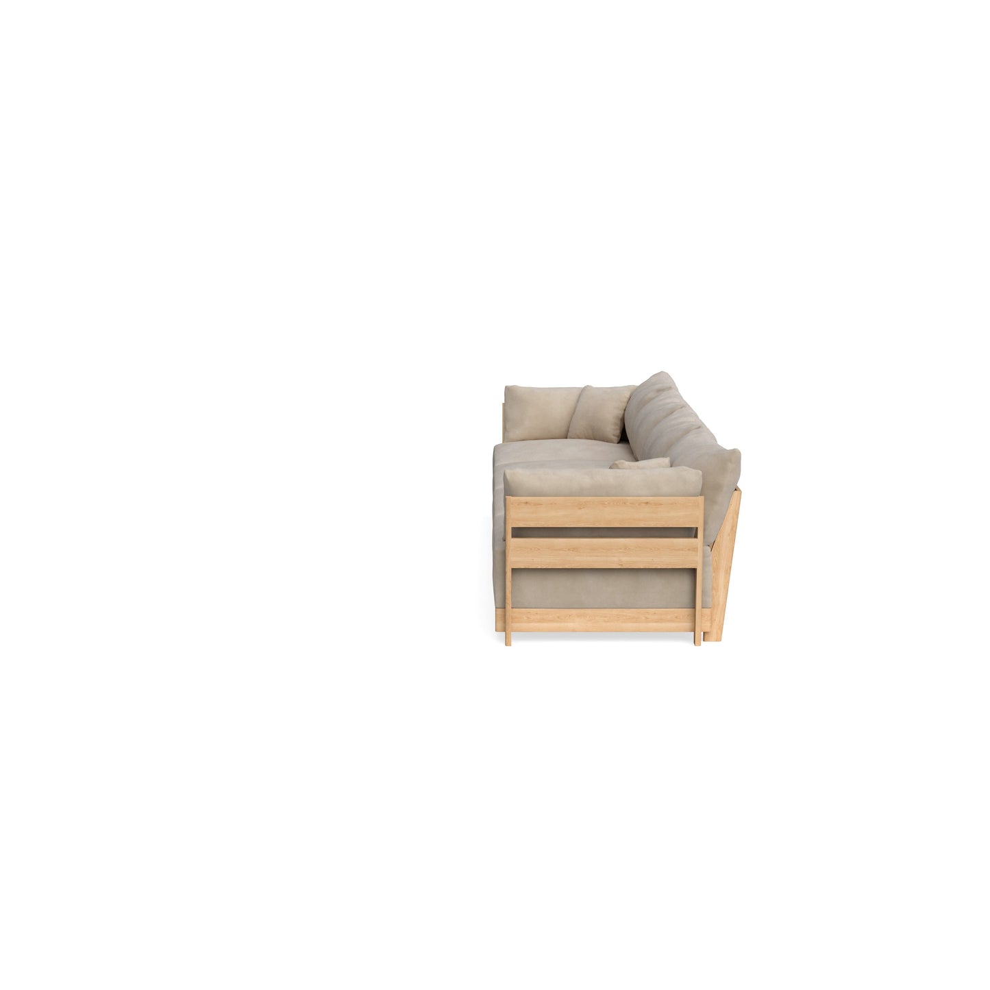 Slipcover Only - Modular Bondi 4-Seater Sofa in Oyster