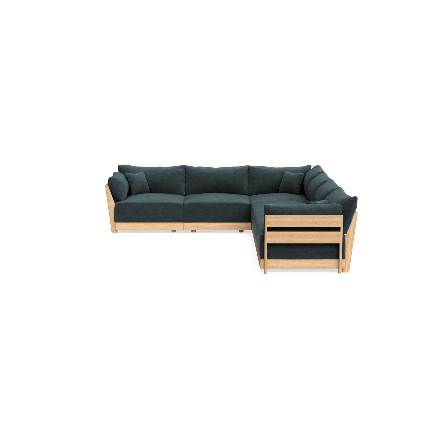 Slipcover Only - Modular Bondi 6-Seater Corner Sectional in Nightfall