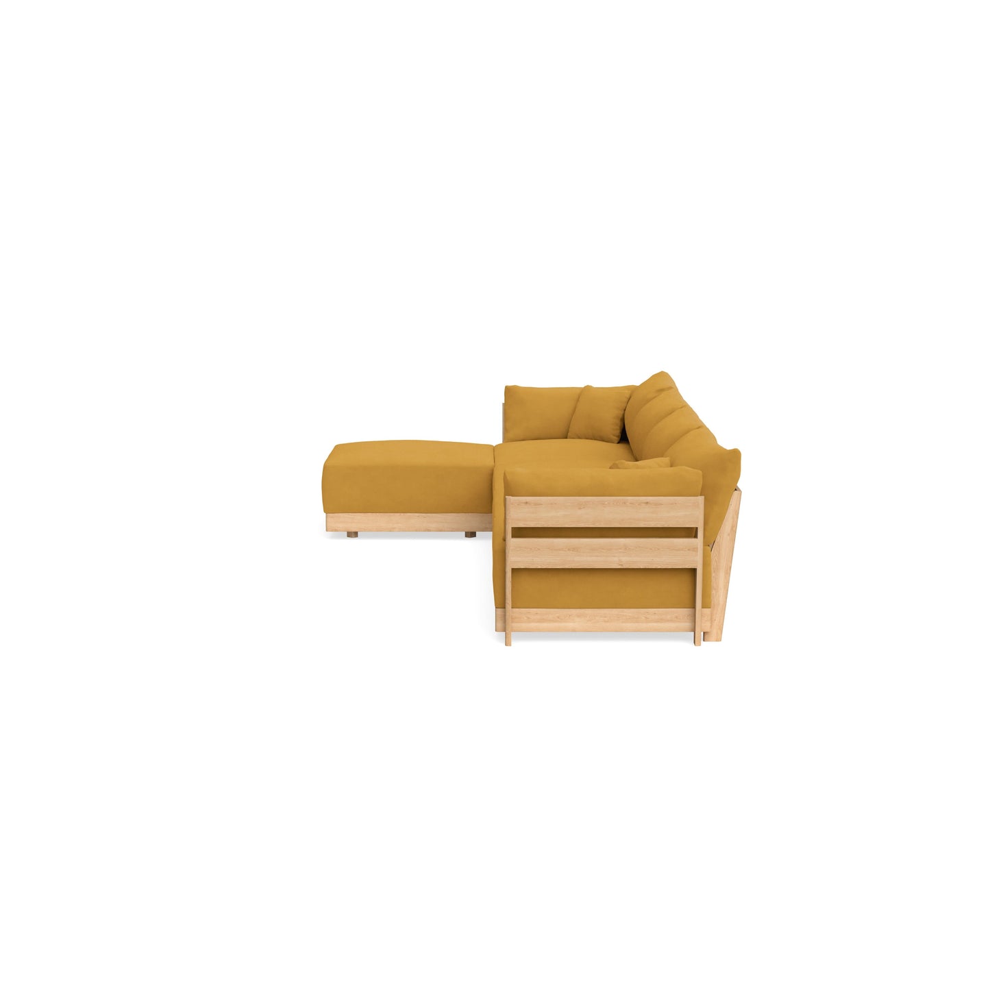 Slipcover Only - Modular Bondi 4-Seater Sectional in Honey