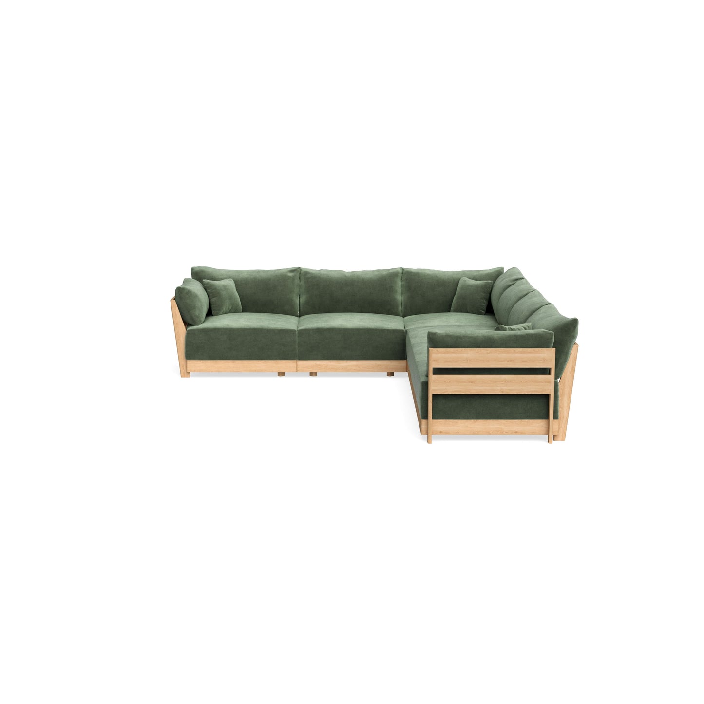 Slipcover Only - Modular Bondi 6-Seater Corner Sectional in Rosemary