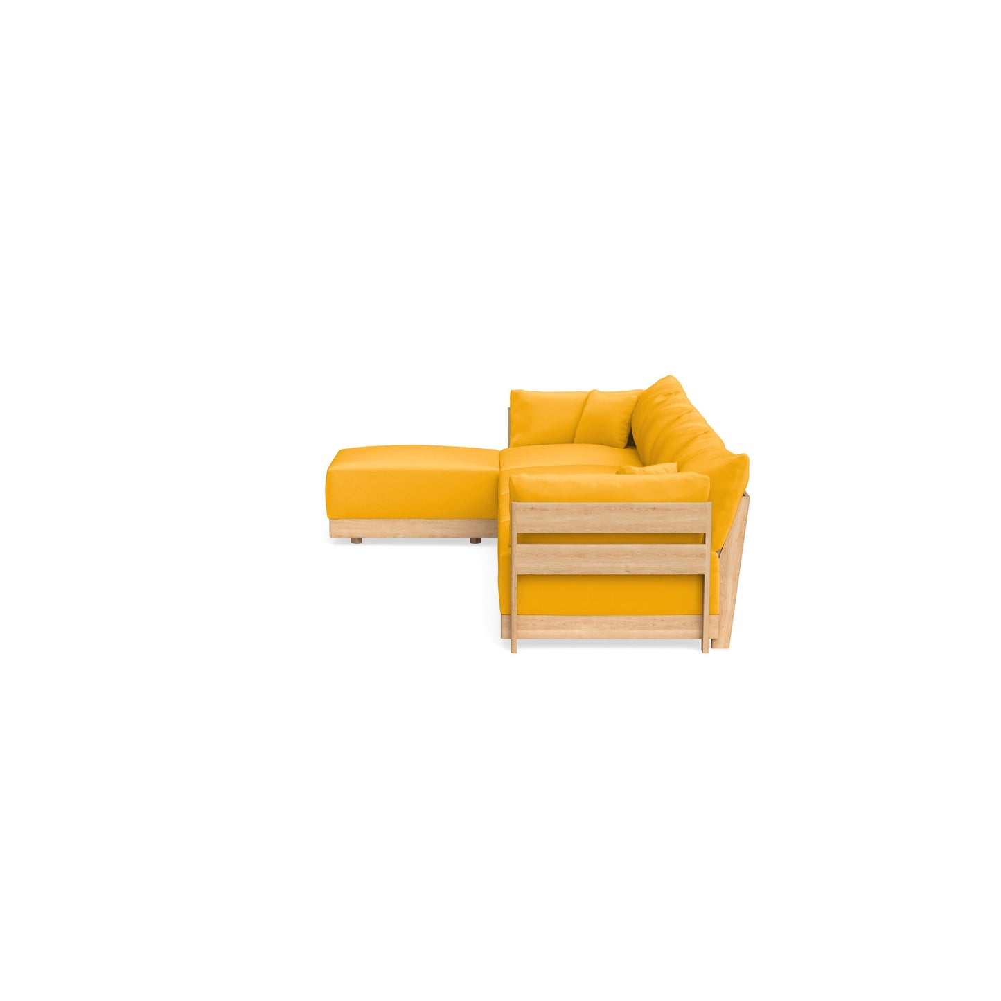 Slipcover Only - Modular Bondi 4-Seater Sectional in Marigold