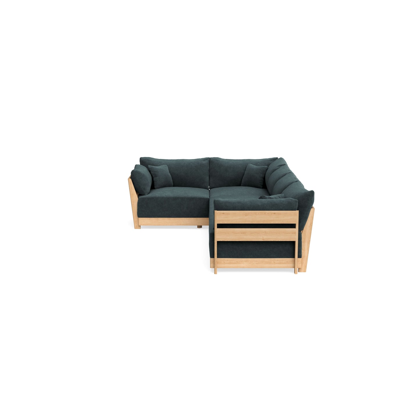 Slipcover Only - Modular Bondi 5-Seater L-Sectional in Nightfall