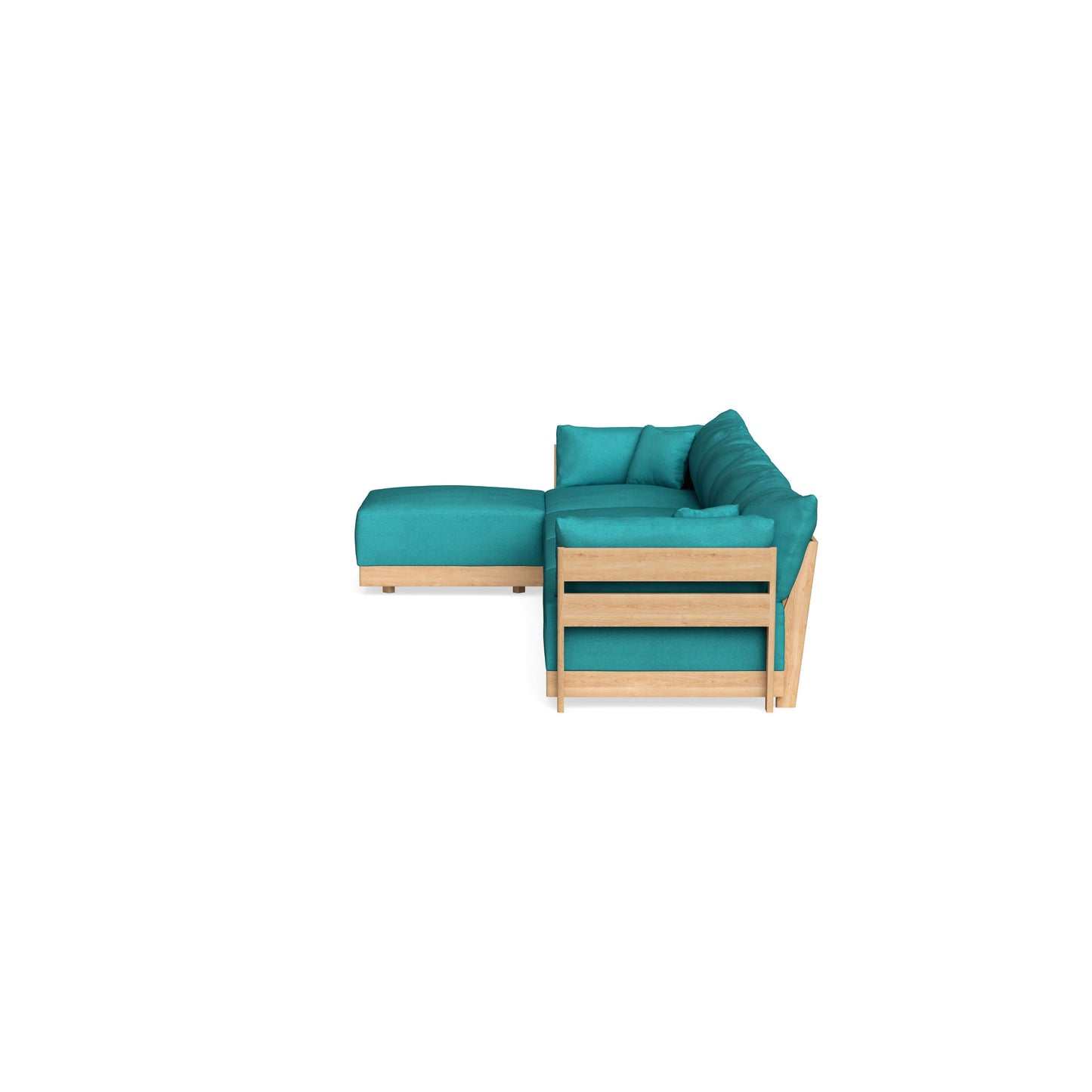 Slipcover Only - Modular Bondi 4-Seater Sectional in Pool