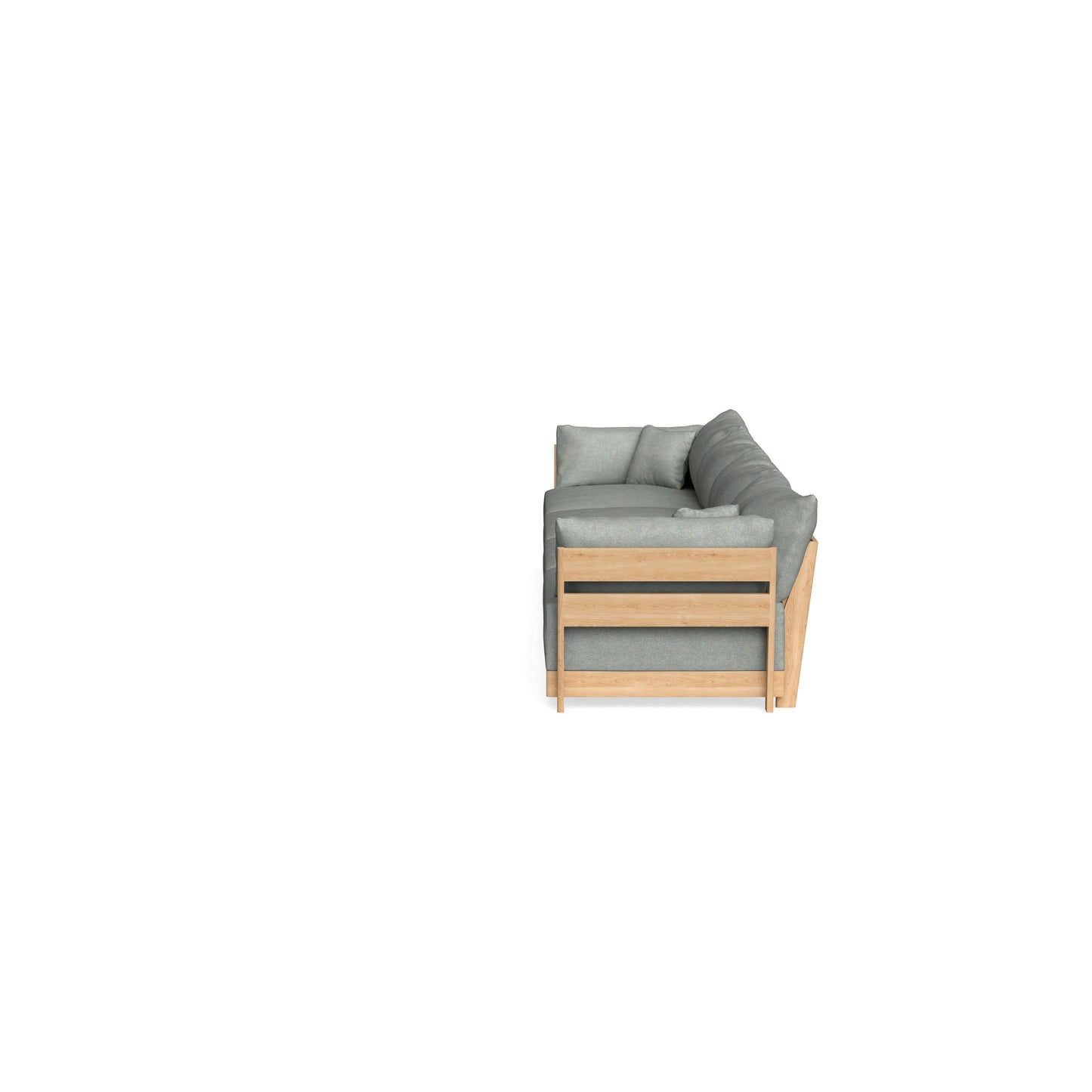 Modular Bondi Latte 4-Seater Sofa in Spa | Classic Blend