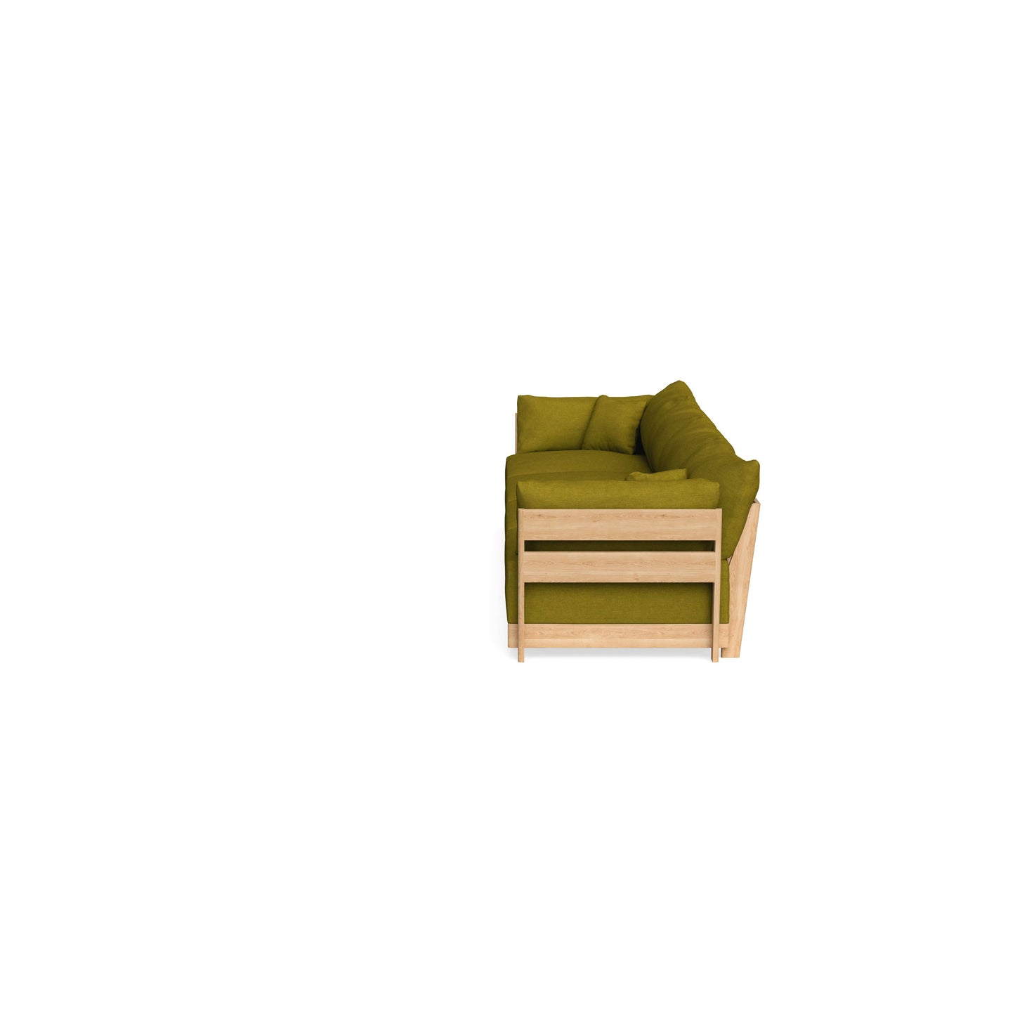 Slipcover Only - Modular Bondi 4-Seater Sofa in Olive Green
