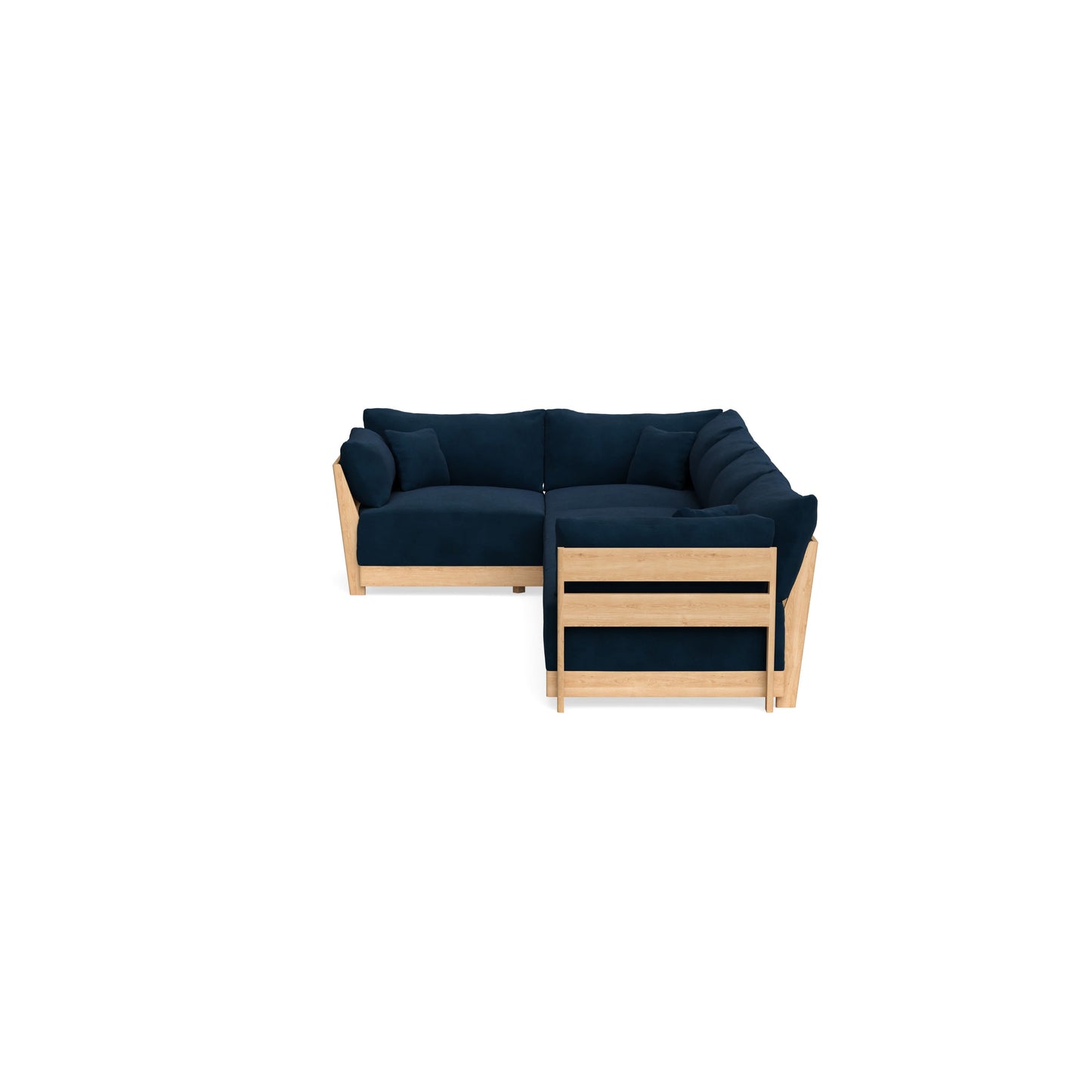 Slipcover Only - Modular Bondi 5-Seater L-Sectional in Royal Blue