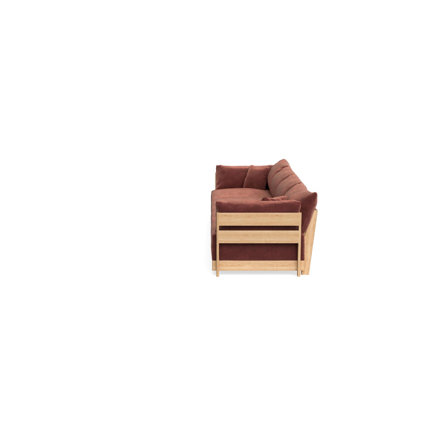 Slipcover Only - Modular Bondi 4-Seater Sofa in Spice