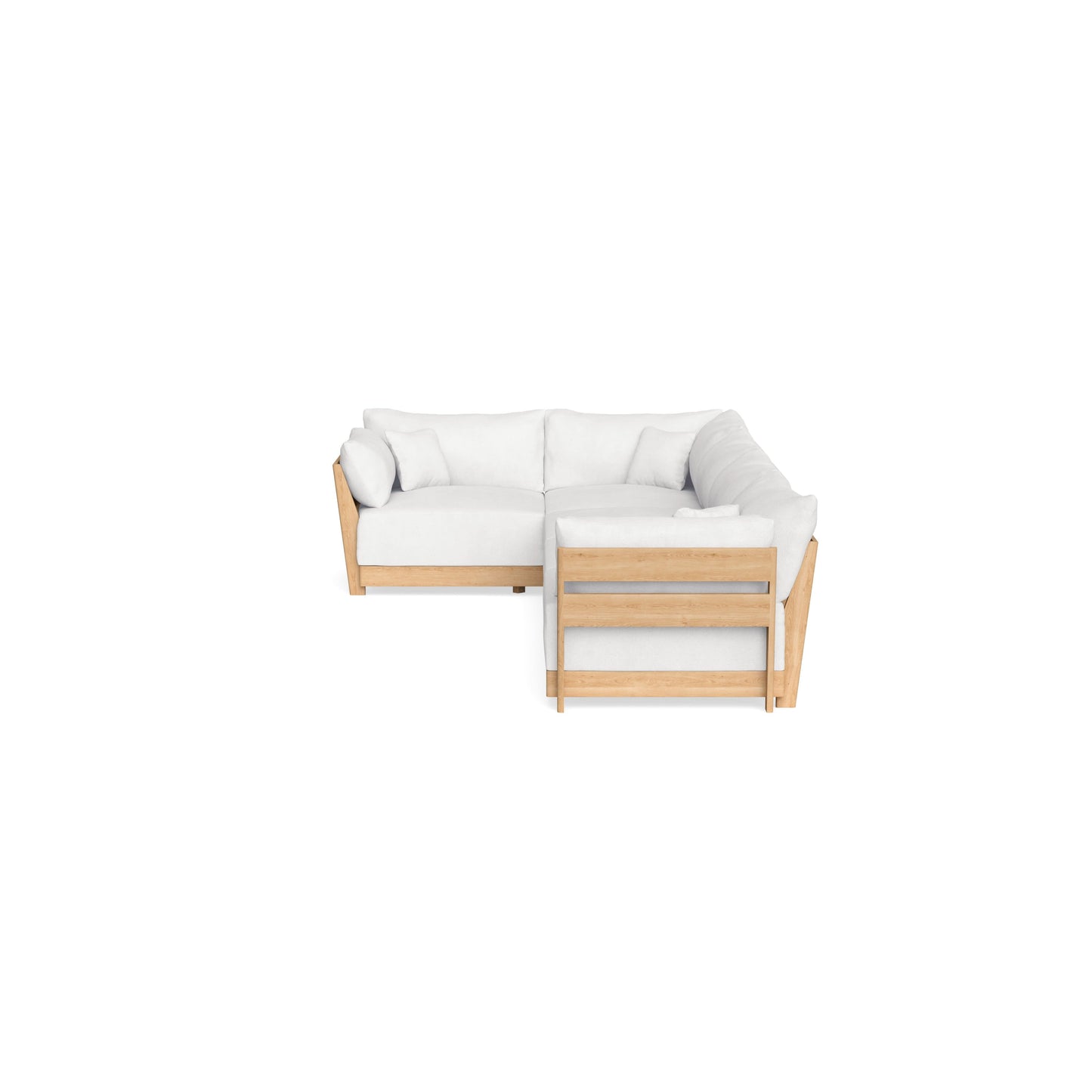 Slipcover Only - Modular Bondi 5-Seater L-Sectional in Snow