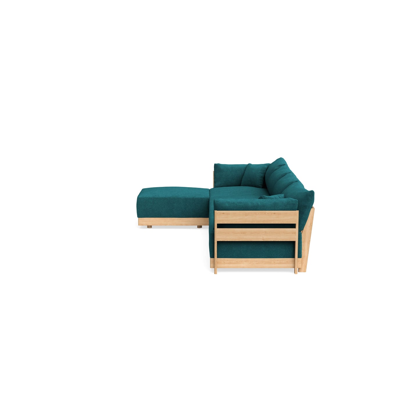 Slipcover Only - Modular Bondi 4-Seater Sectional in Ocean