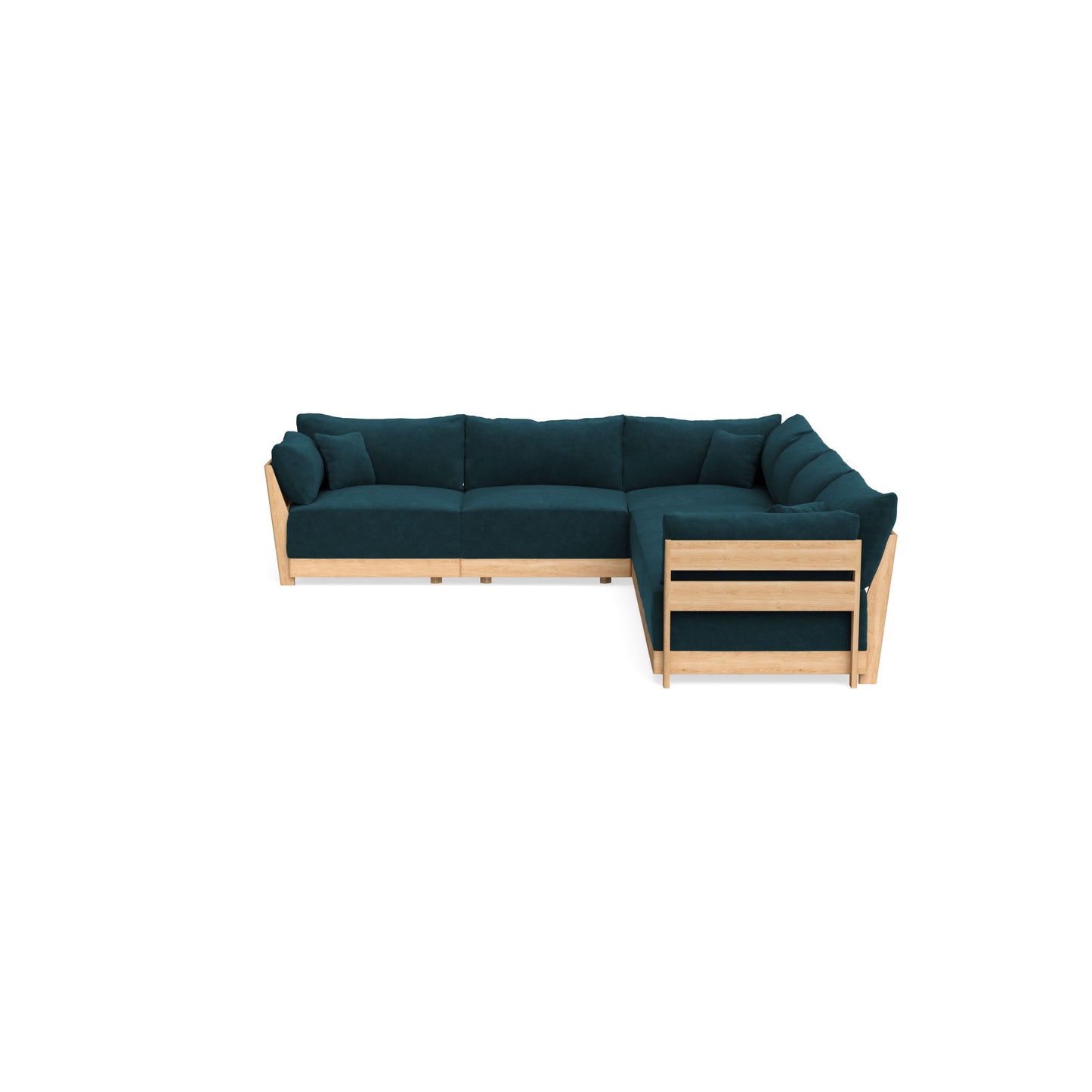 Slipcover Only - Modular Bondi 6-Seater Corner Sectional in Indigo